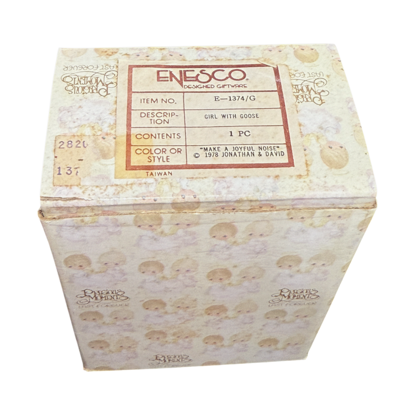 Precious Moments - Make A Joyful Noise - E-1374/G - 1981 - 4.75"