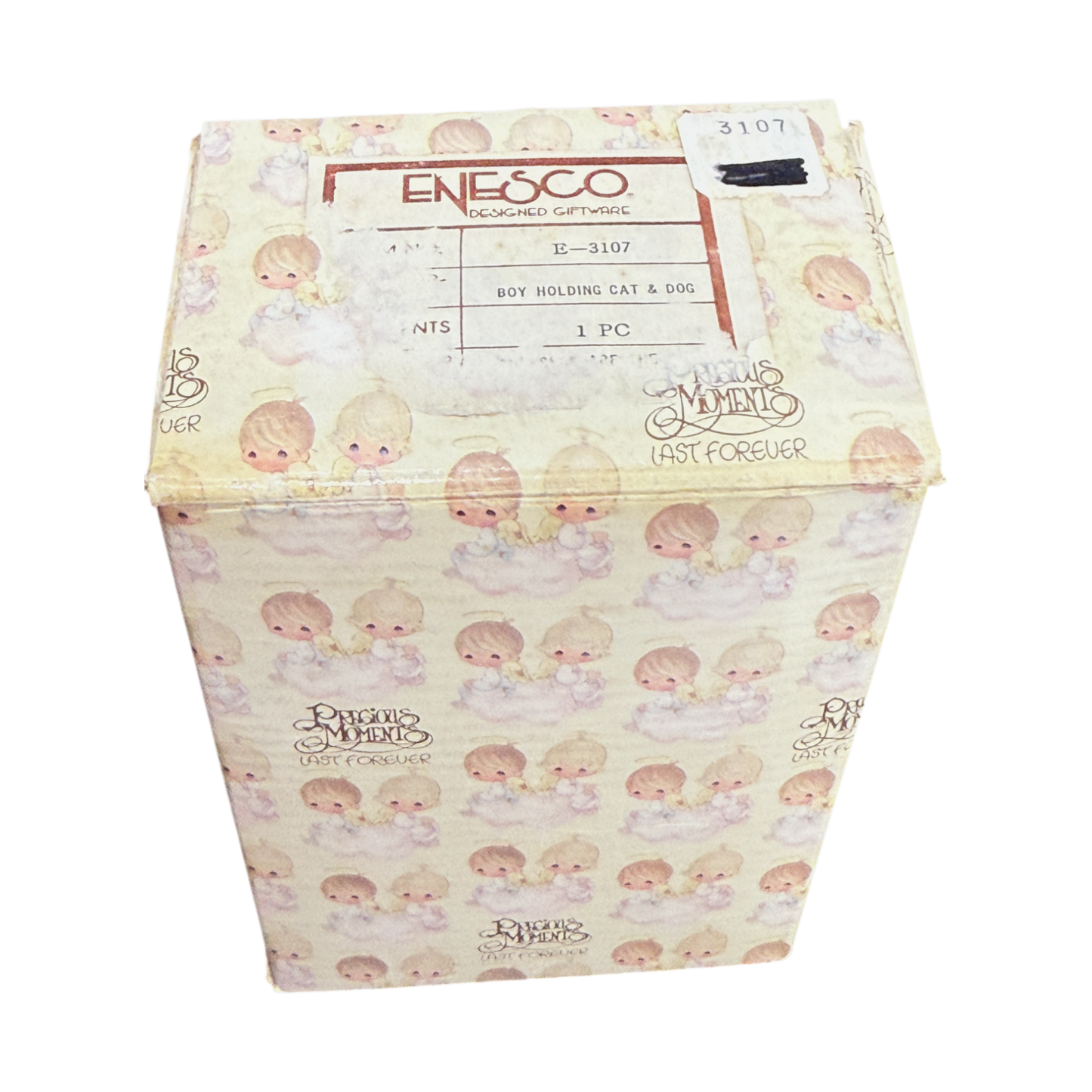 Precious Moments - Blessed Are The Peacemakers - E-3107 - 1982 - 5.25"