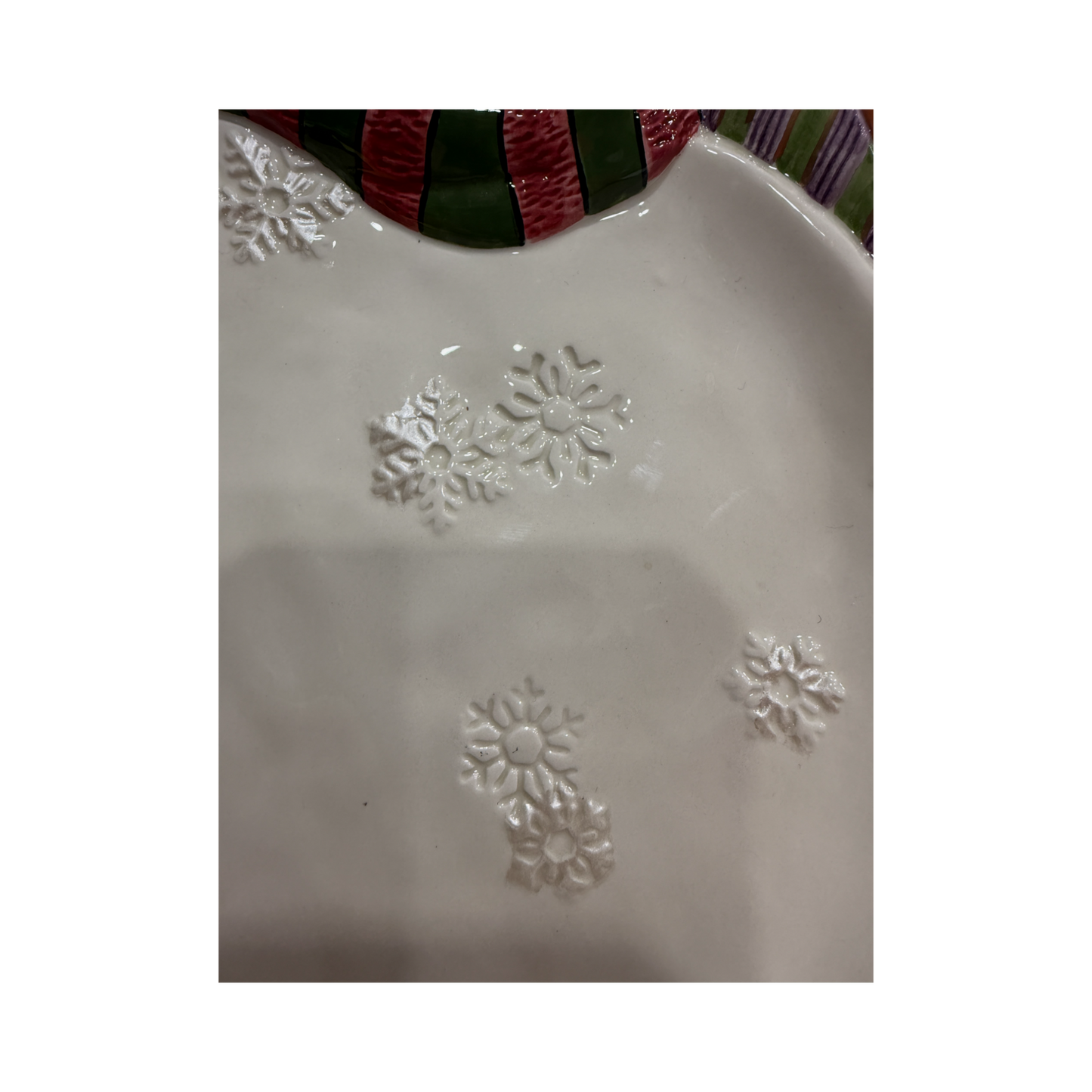 Fitz & Floyd - Christmas - Frosty The Snowman Plate - 10.5"