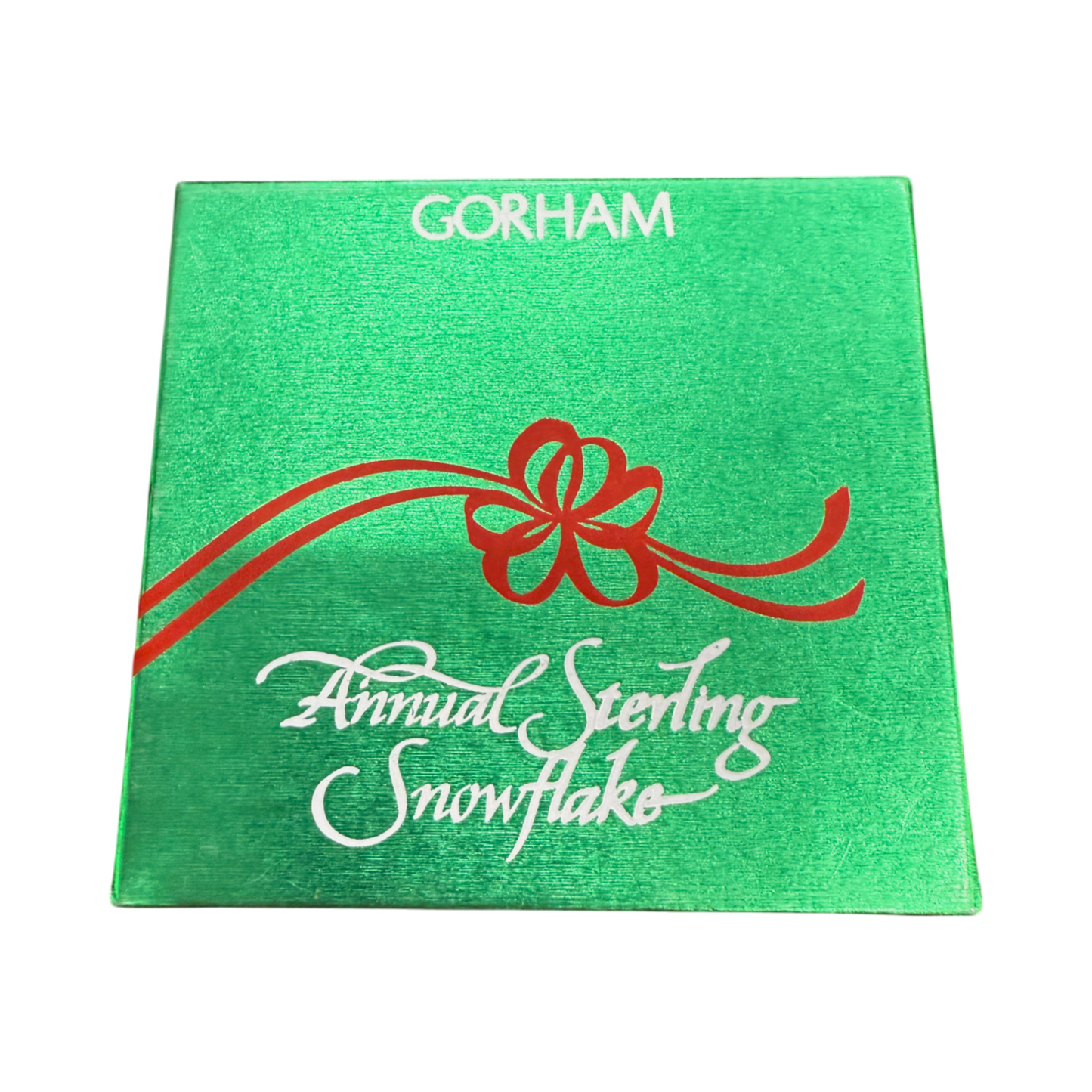 Gorham Sterling Silver - 1985 Annual Snowflake Ornament - 3.5"