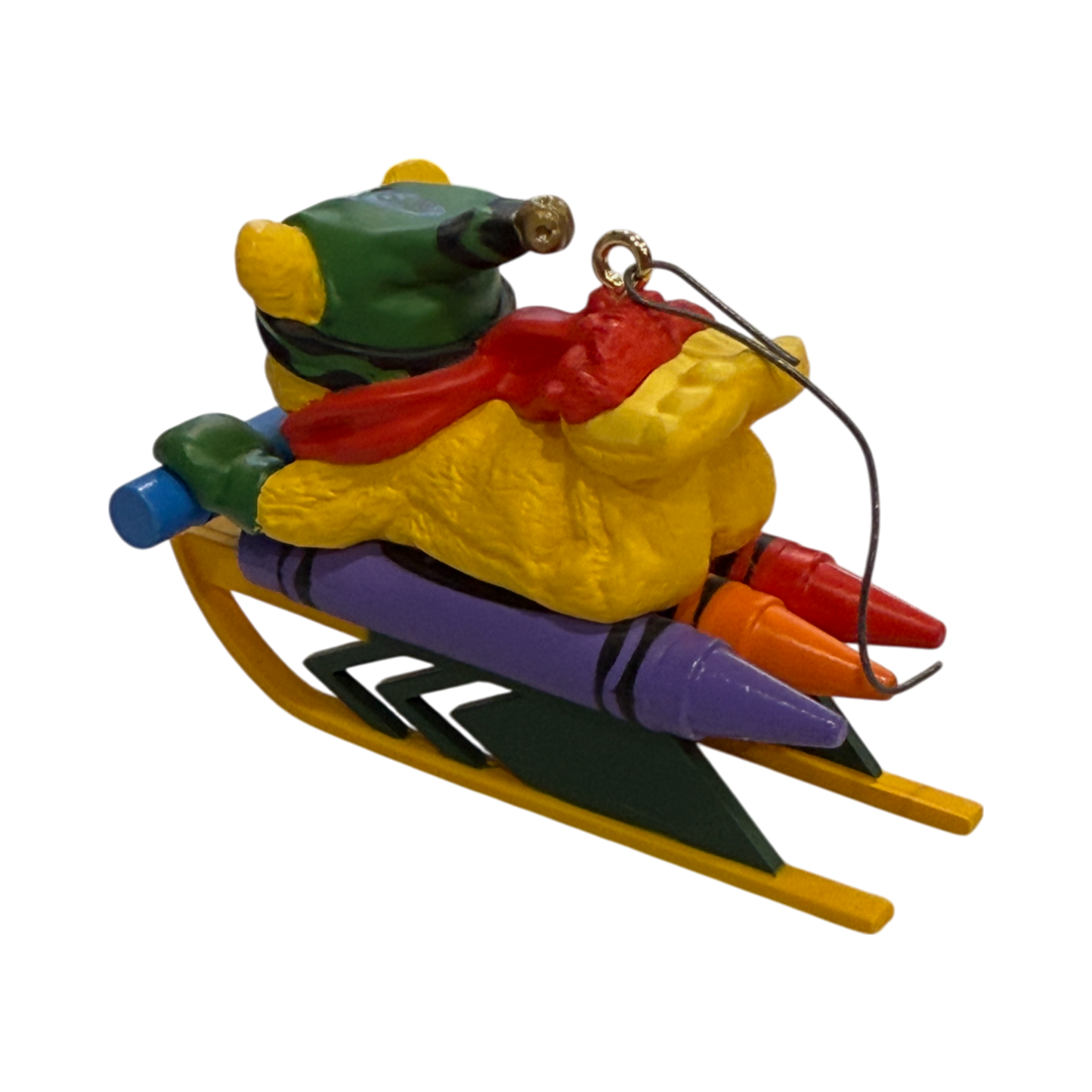 Hallmark Keepsake - Crayola Bright Sledding Colors Ornament - 1998 - 2"
