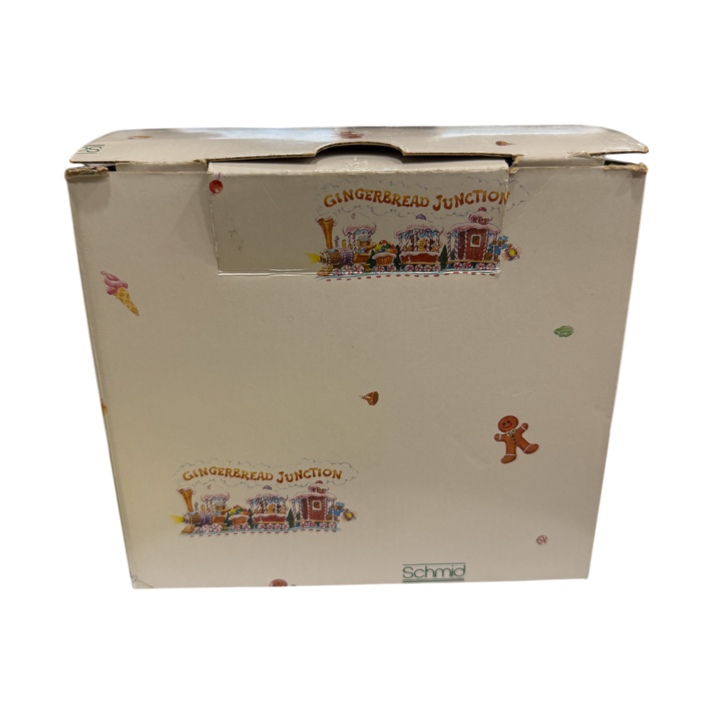 Schmid - Gingerbread Junction Chattanooga Choo Choo - Music Box - 6"