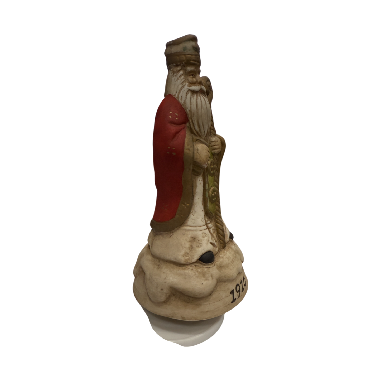 Porcelain - 1910 Through The Years Musical Santa - 7.5"