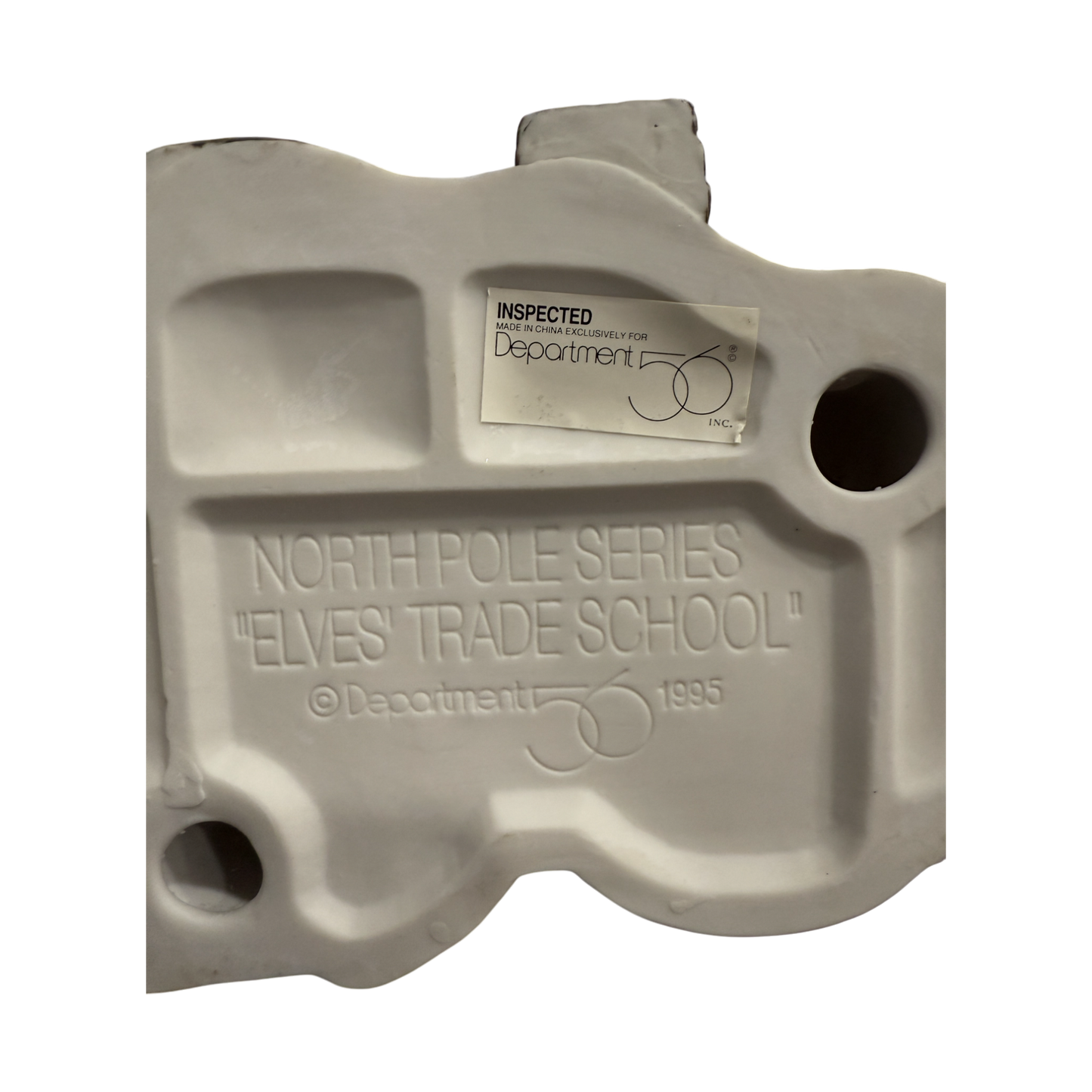 Department 56 - North Pole Village - Elves' Trade School - 1995 - 9"