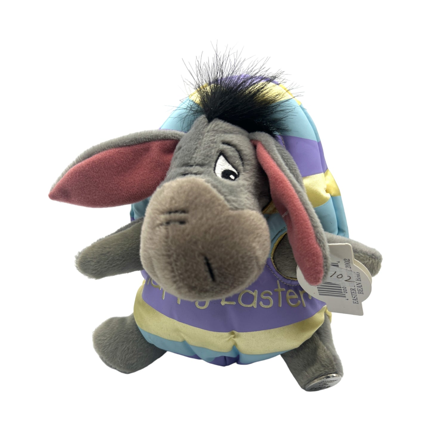Disneyland Resort - Easter Eeyore 2002 Bean Bag Pooh - With Tag - 8"