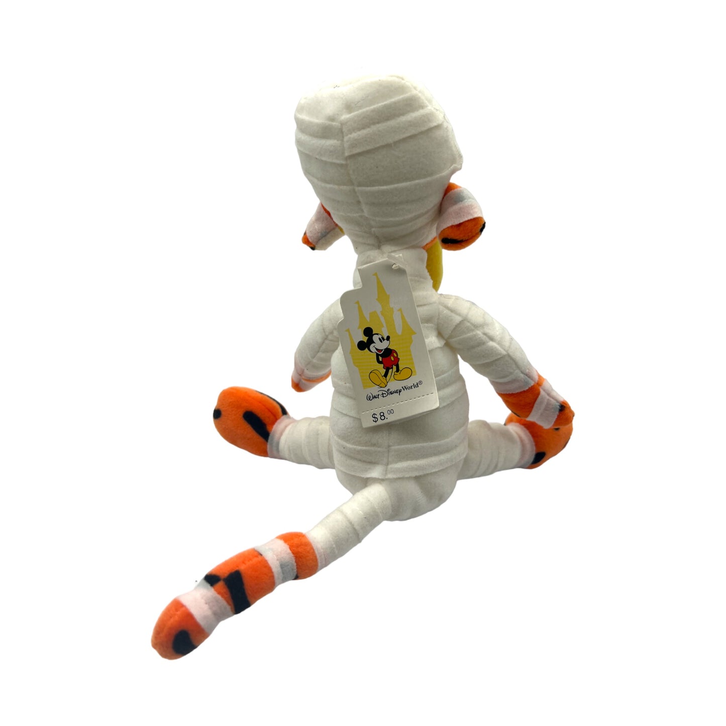 Walt Disney World - 2001 Halloween Tigger Bean Bag - With Tag - 8"