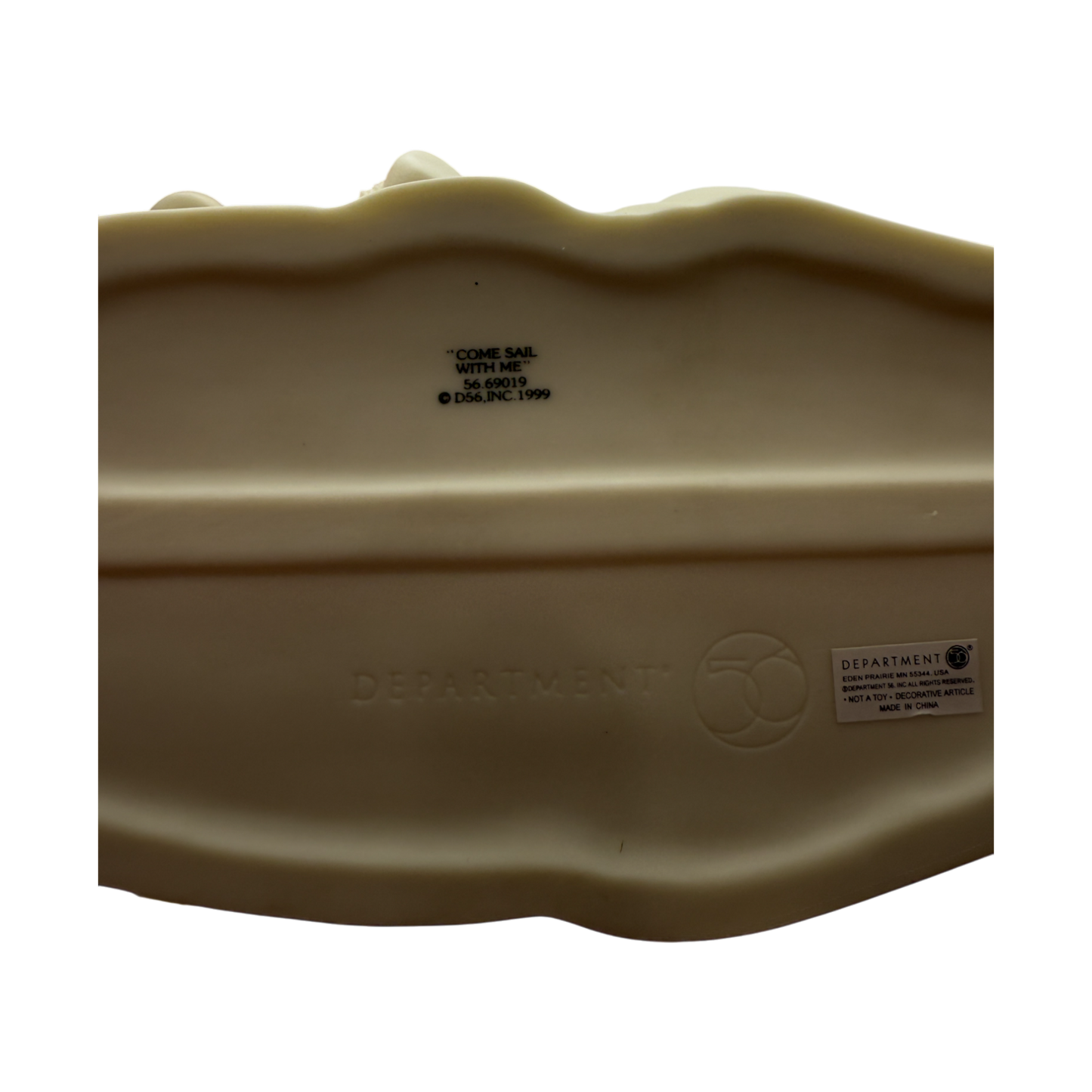 Department 56 - Snowbabies - Come Sail With Me - 69019 - 7.25"