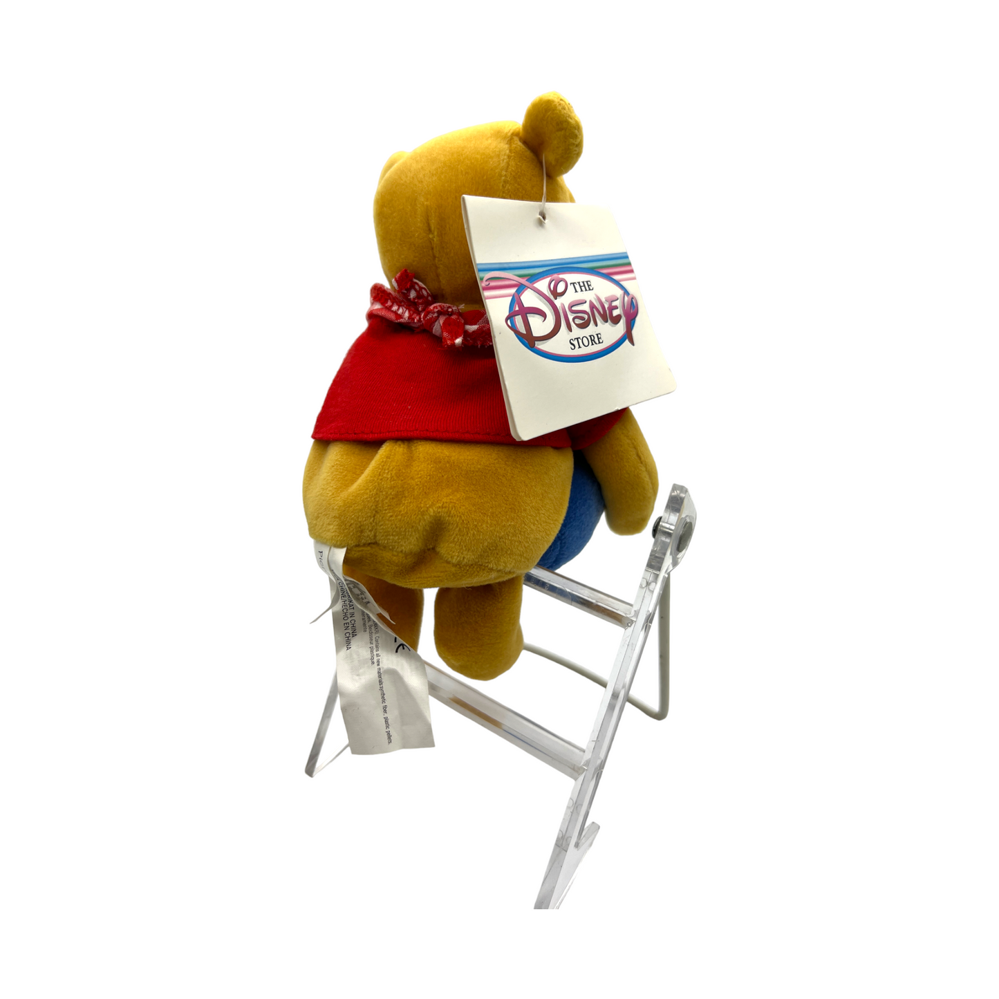 Disney Store - Picnic Pooh Mini Bean Bag - With Tag - 8"