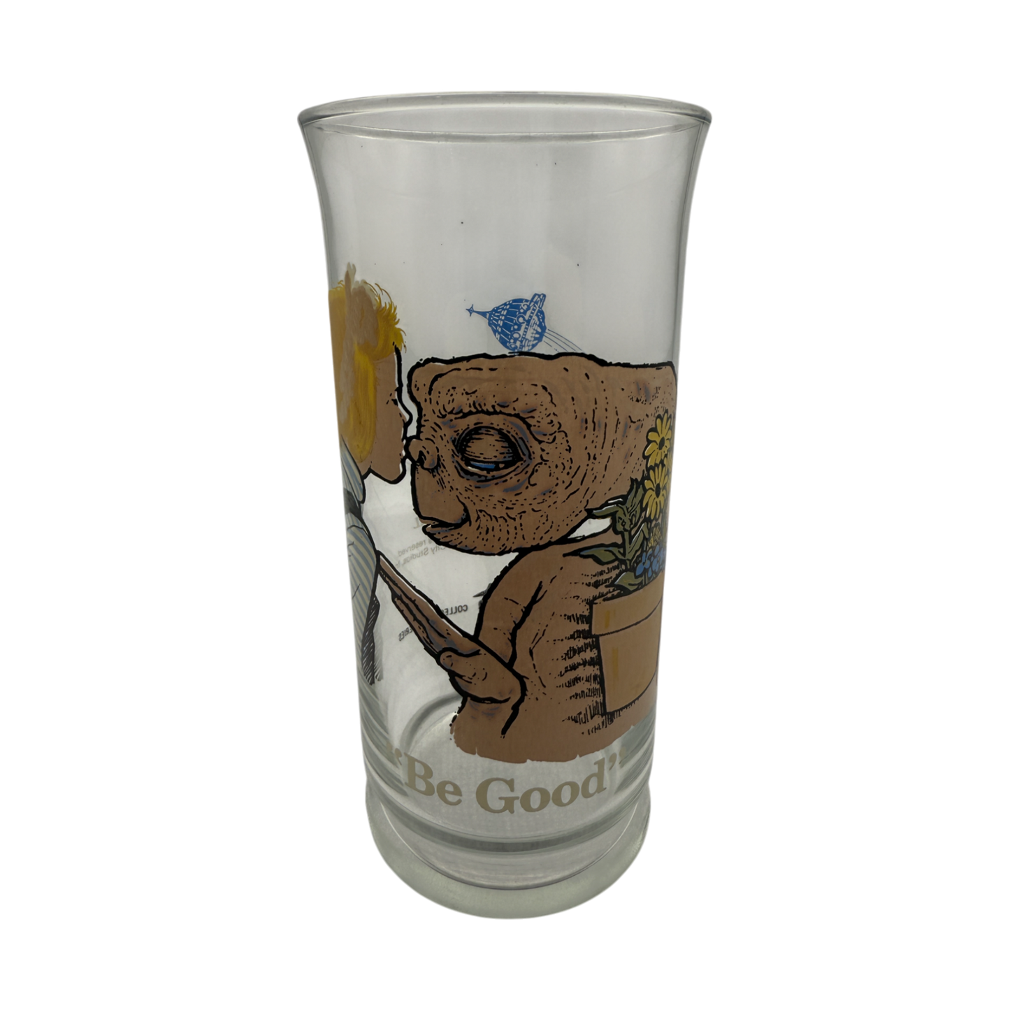 Pizza Hut - ET Be Good Collectors Glass - 1982 - 6"