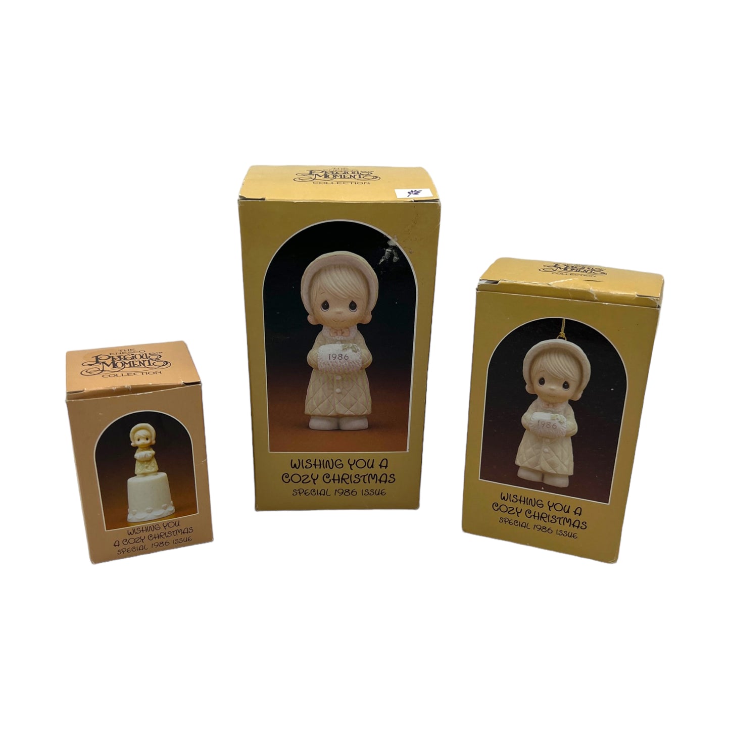 Precious Moments - Wishing You A Cozy Christmas - Box
