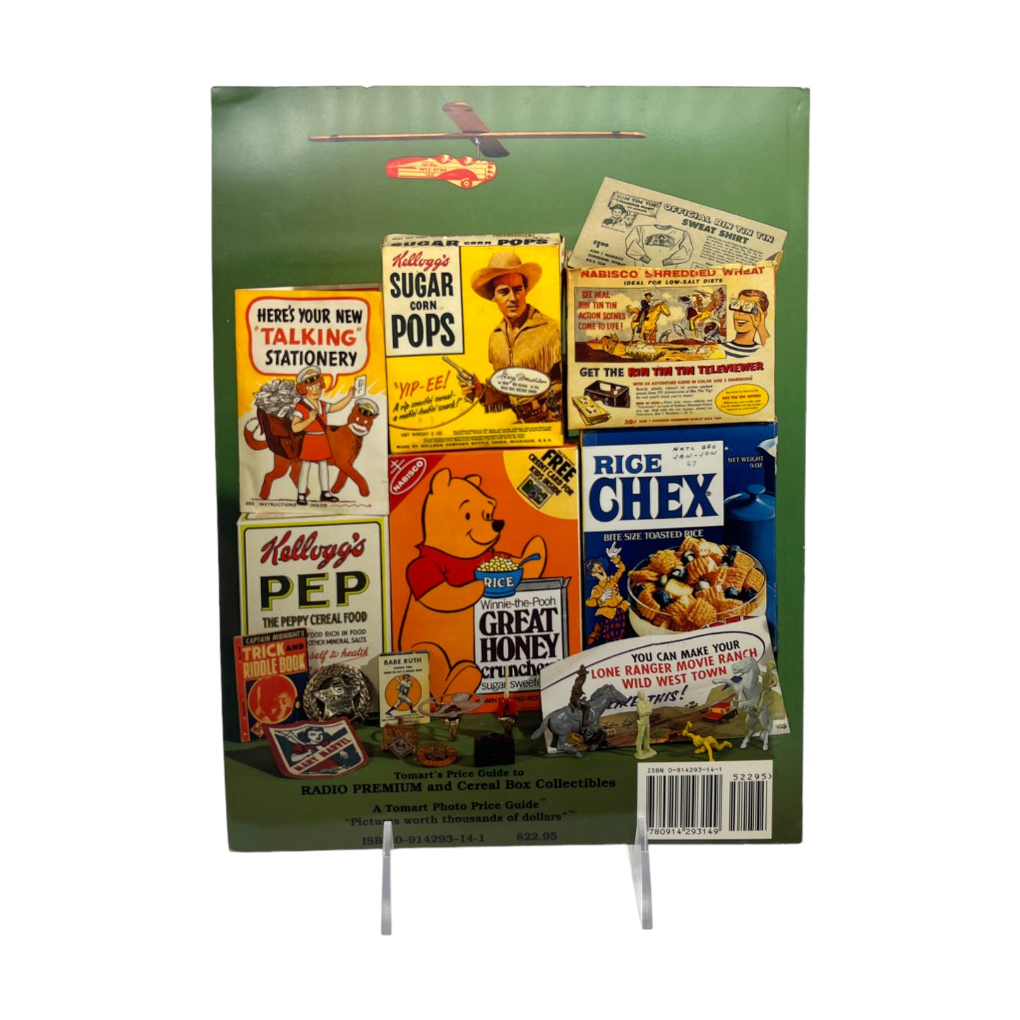 Radio Premium And Cereal Boxes Collectibles - Reference Book - Price Guide By Tomart
