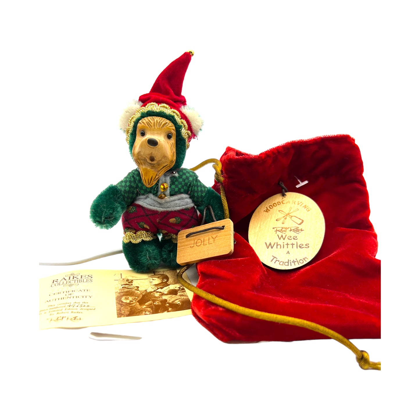 Raikes Wee Wittles - Jolly - 47 of 500 - With Certificate - 5.5"