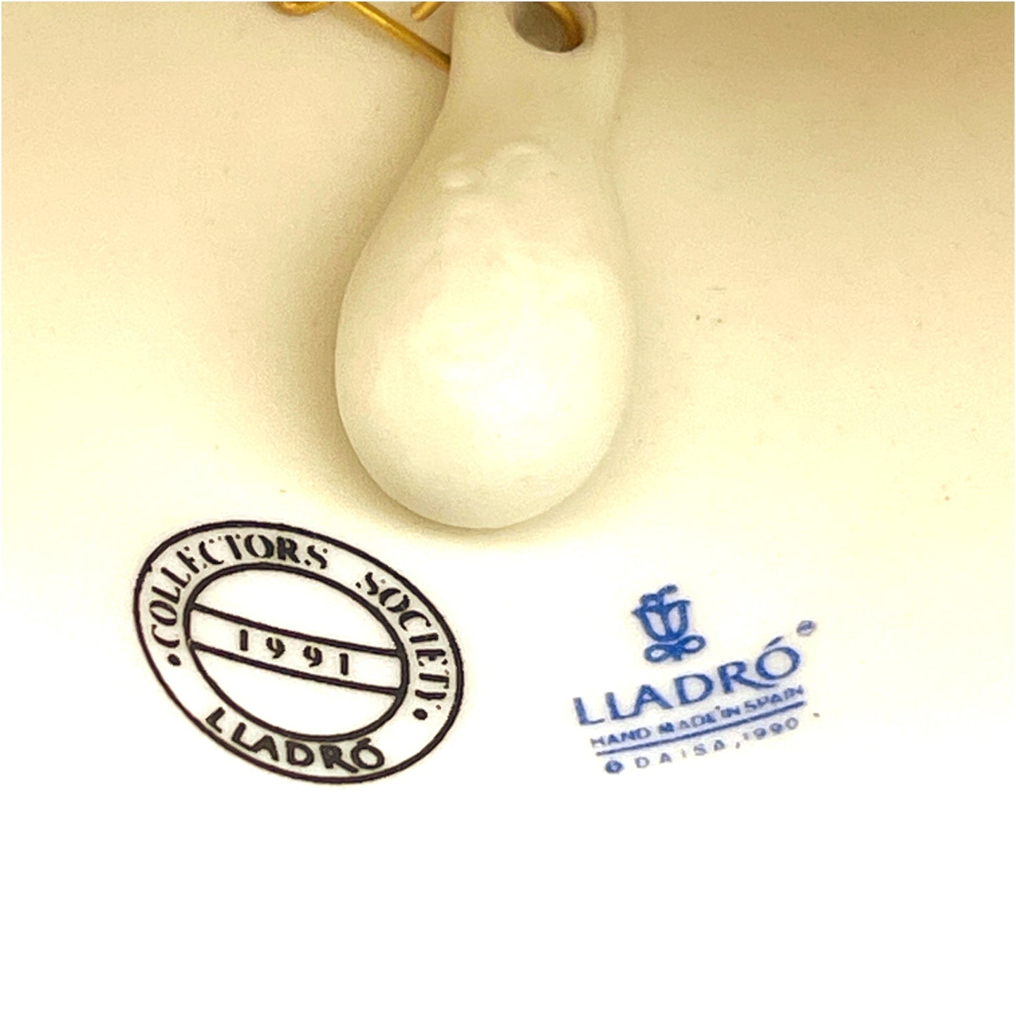 Lladro - Collectors Society - 1991 Christmas Bell - No Box