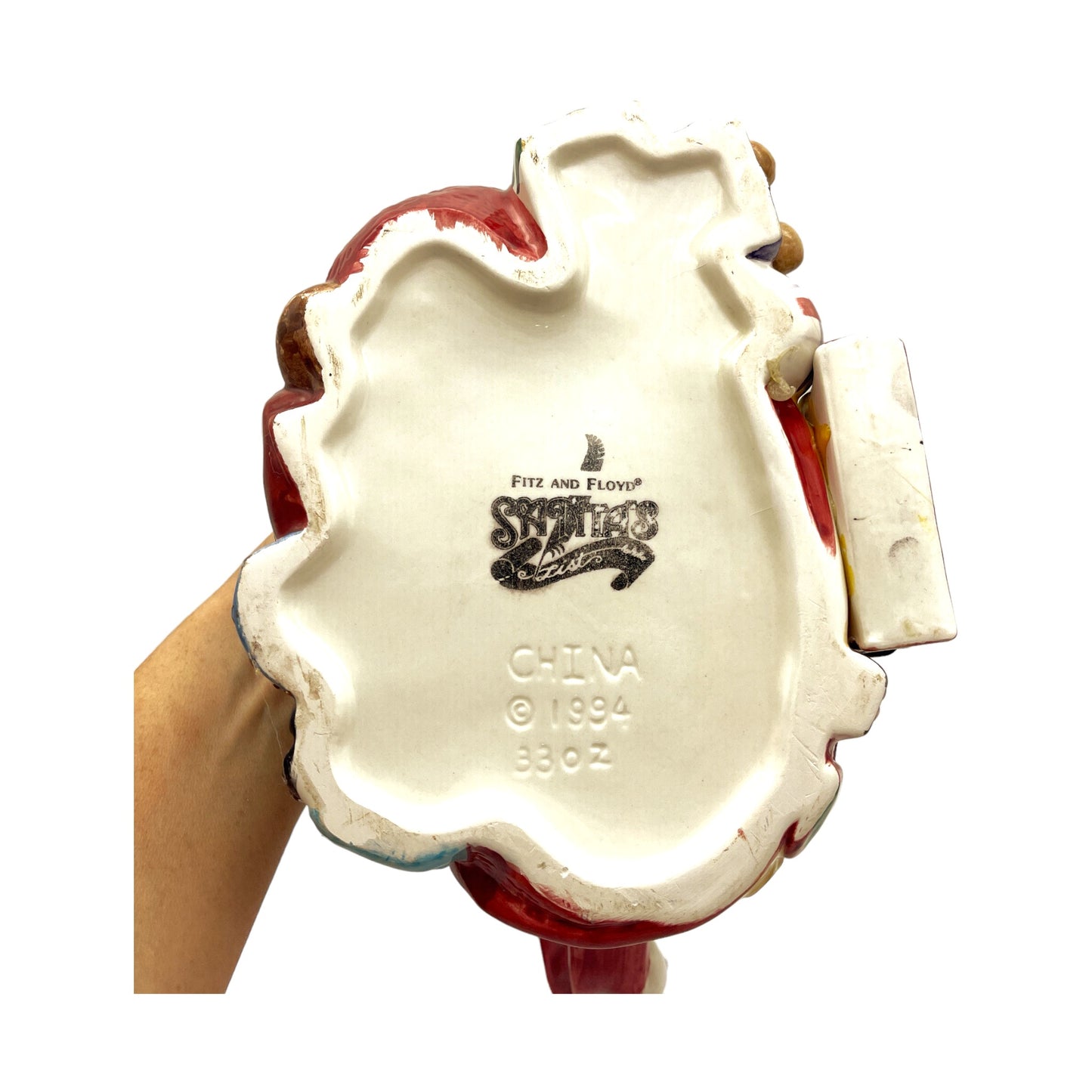 Fitz & Floyd - 1994 Santa List Teapot - Christmas - 8"