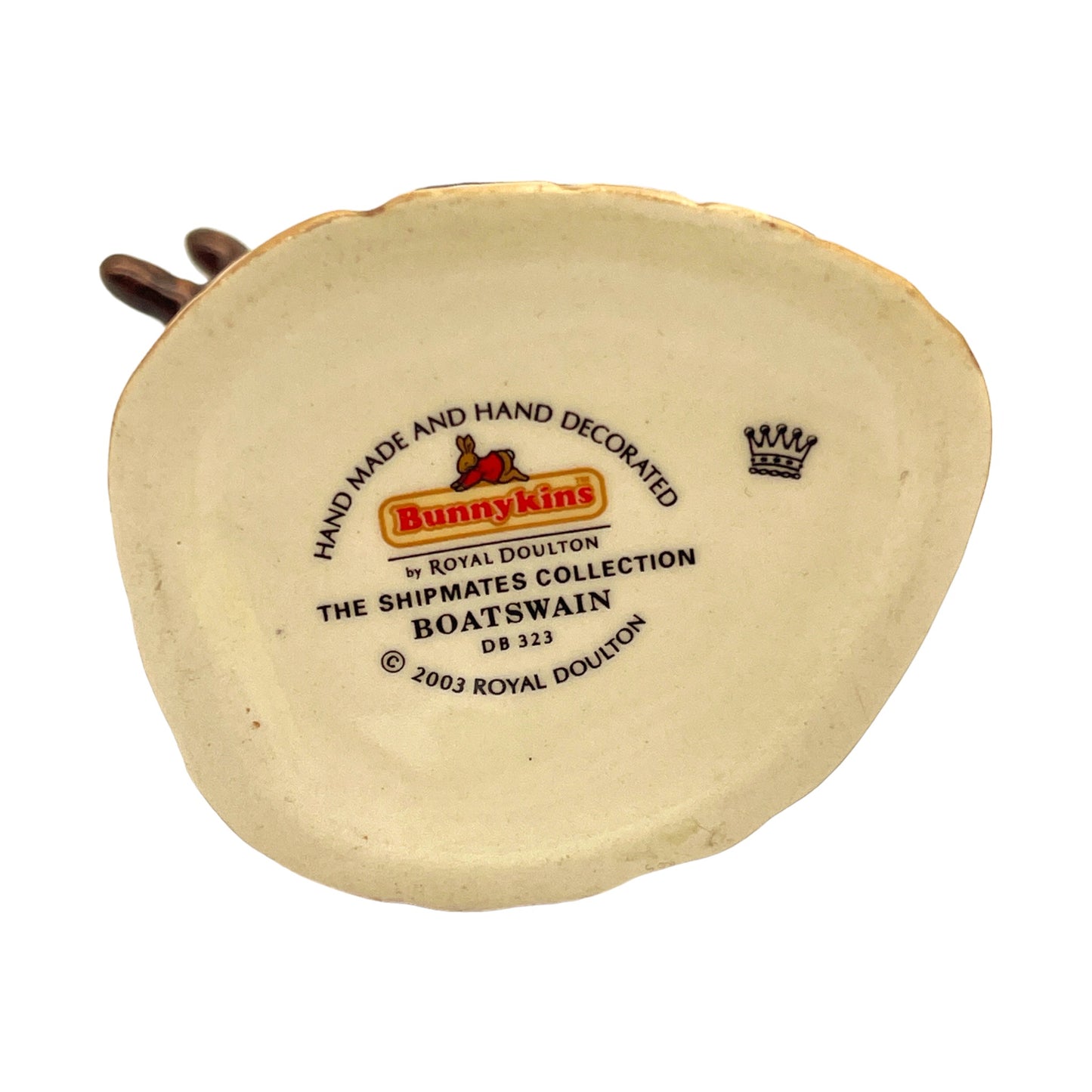 Royal Doulton Bunnykins - The Shipmates Collection Boatswain - 2003 - 5"