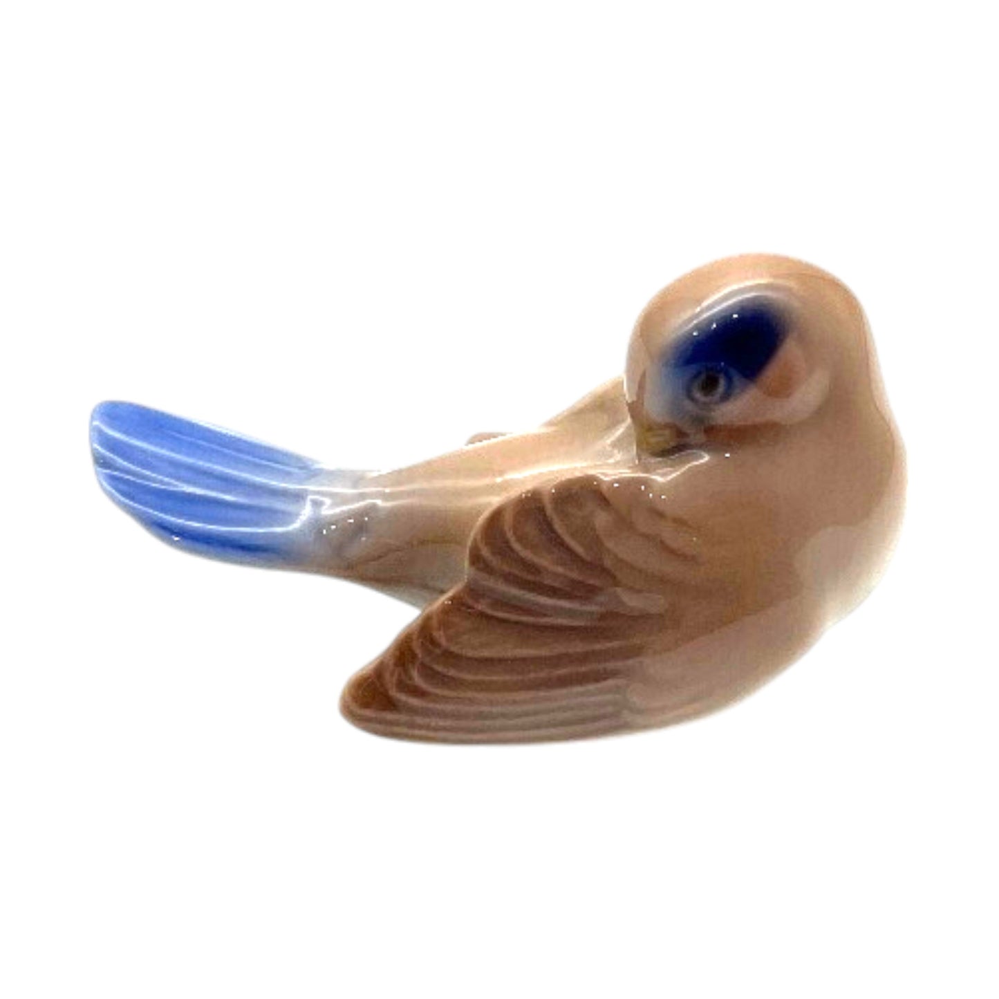 Bing & Grondahl Denmark - Sleeping Preening Bird - 2459 - 2"