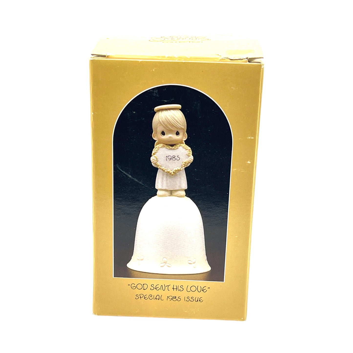 Precious Moments - God Sent His Love Bell - 1985 - 15873 - Box