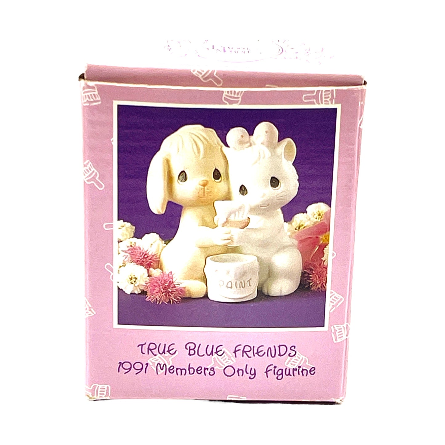 Precious Moments - True Blue Friends - BC912 - 1991 Members - G Clef Marking