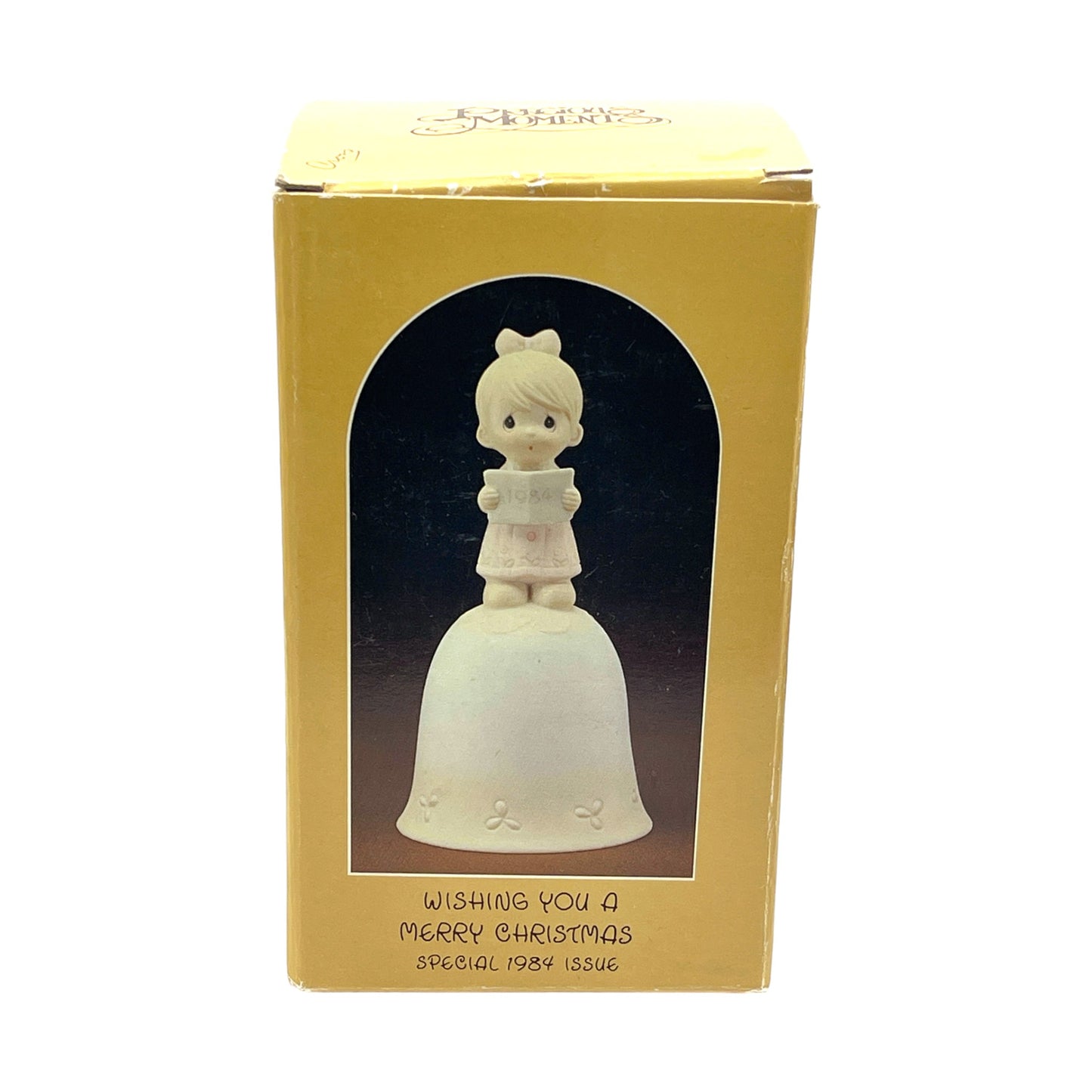 Precious Moments - Wishing You A Merry Christmas - E-5393 - 1984 Edition