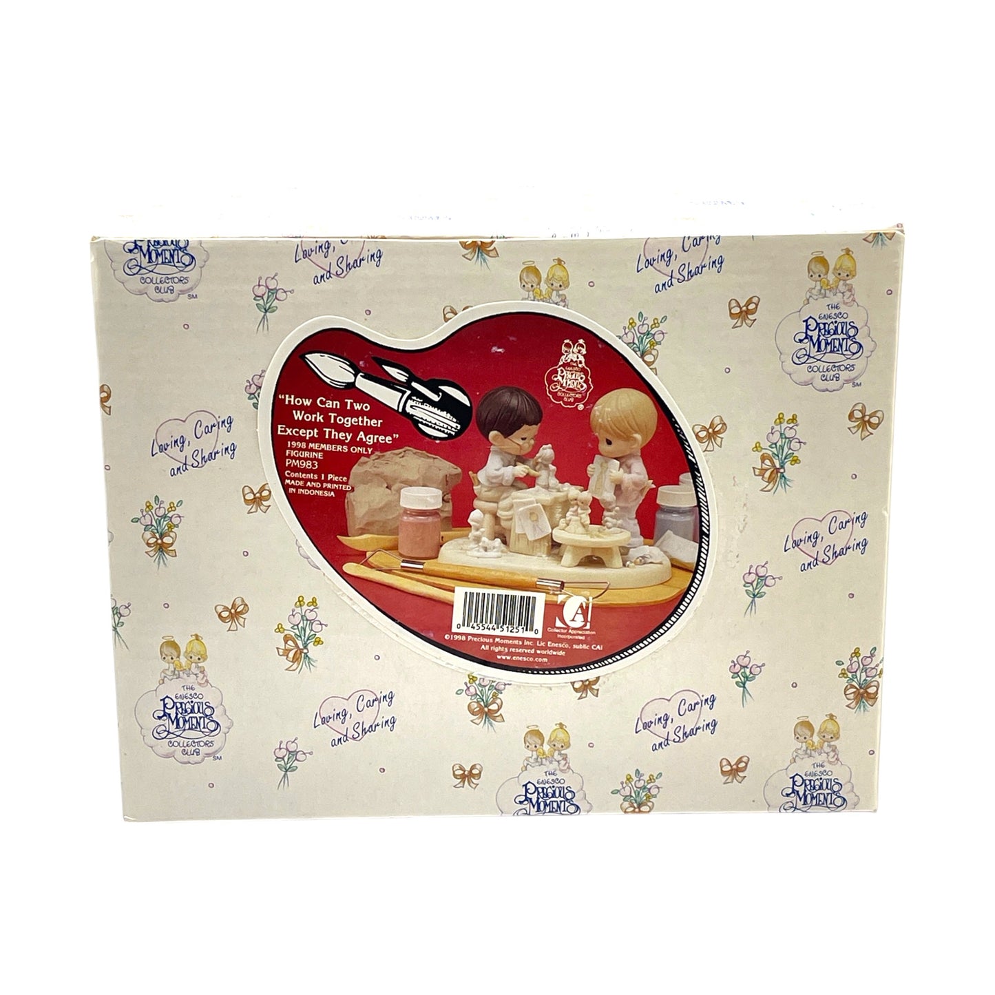 Precious Moments - How Can Two Work Together Except They Agree - PM983 - 1998