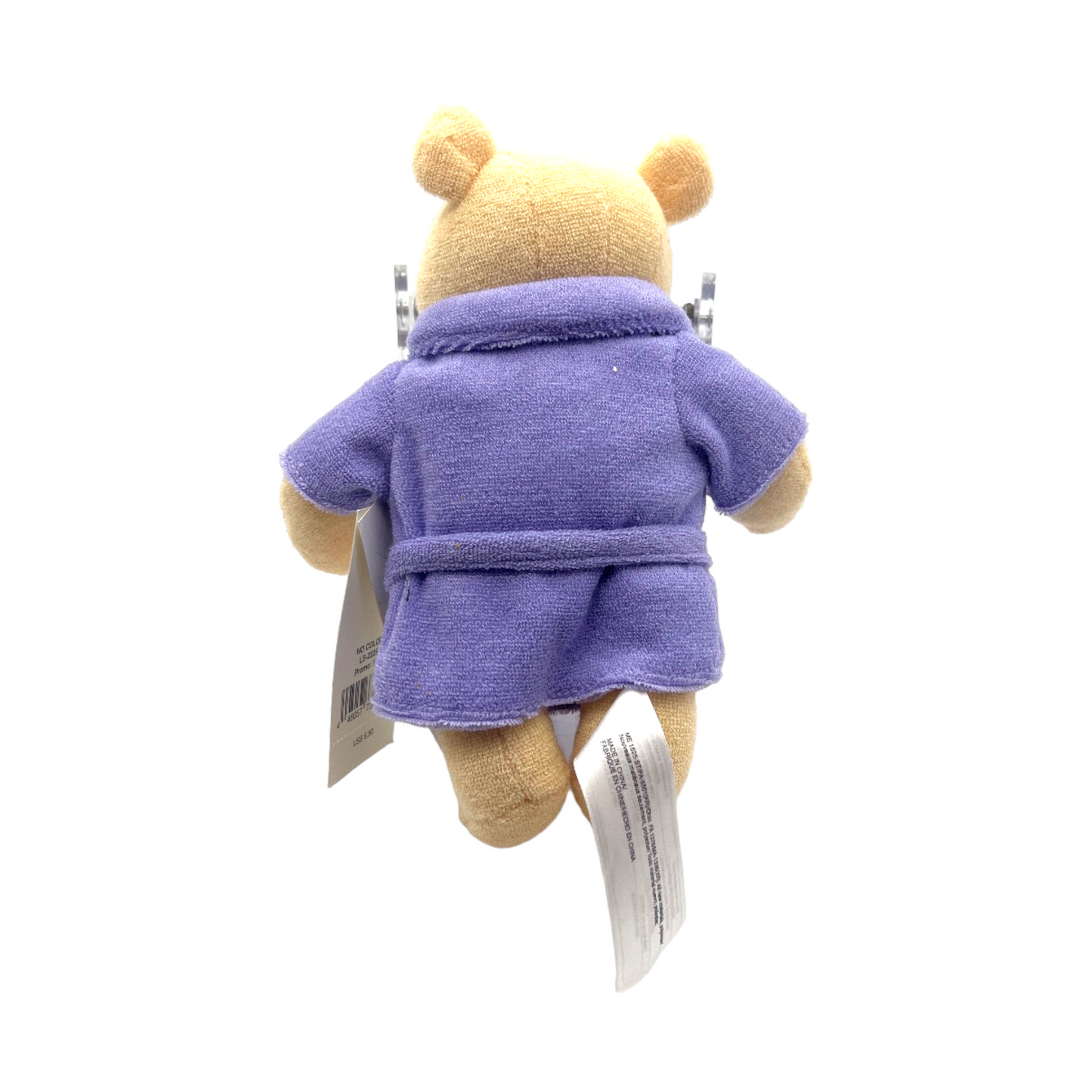 Disney Store - Robe Pooh Bean Bag - With Tag - 8"