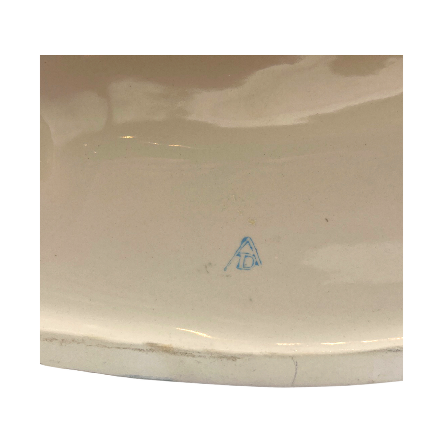 Glazed Porcelain Polar Bear Family - Signed J Stewart - X Large - 8.6" x 18"