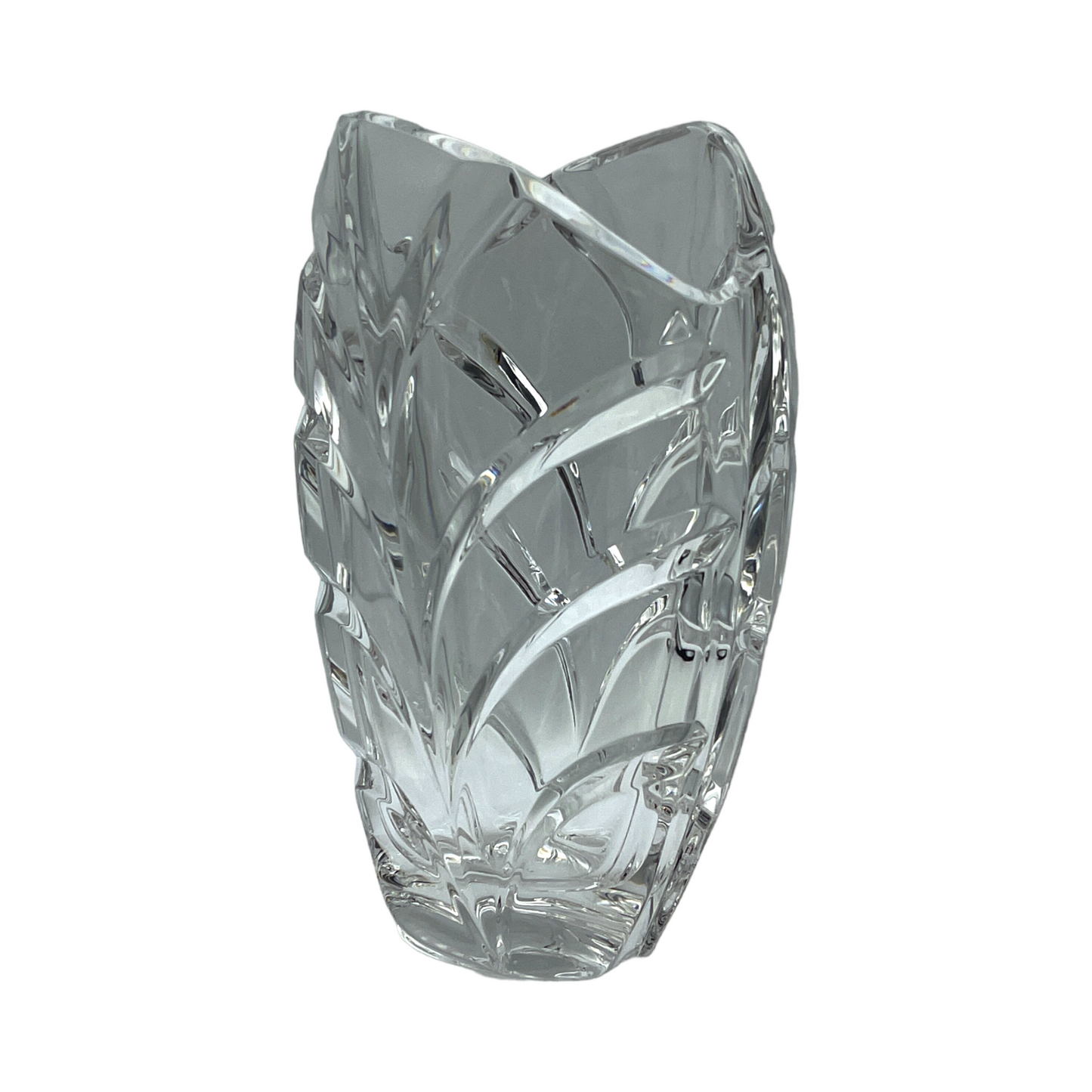 Waterford Crystal - Marquis Palma Pattern Vase - 7"