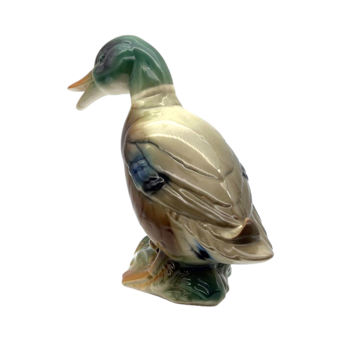 Royal Copley - Mallard Duck Figurine - Vintage - 9"