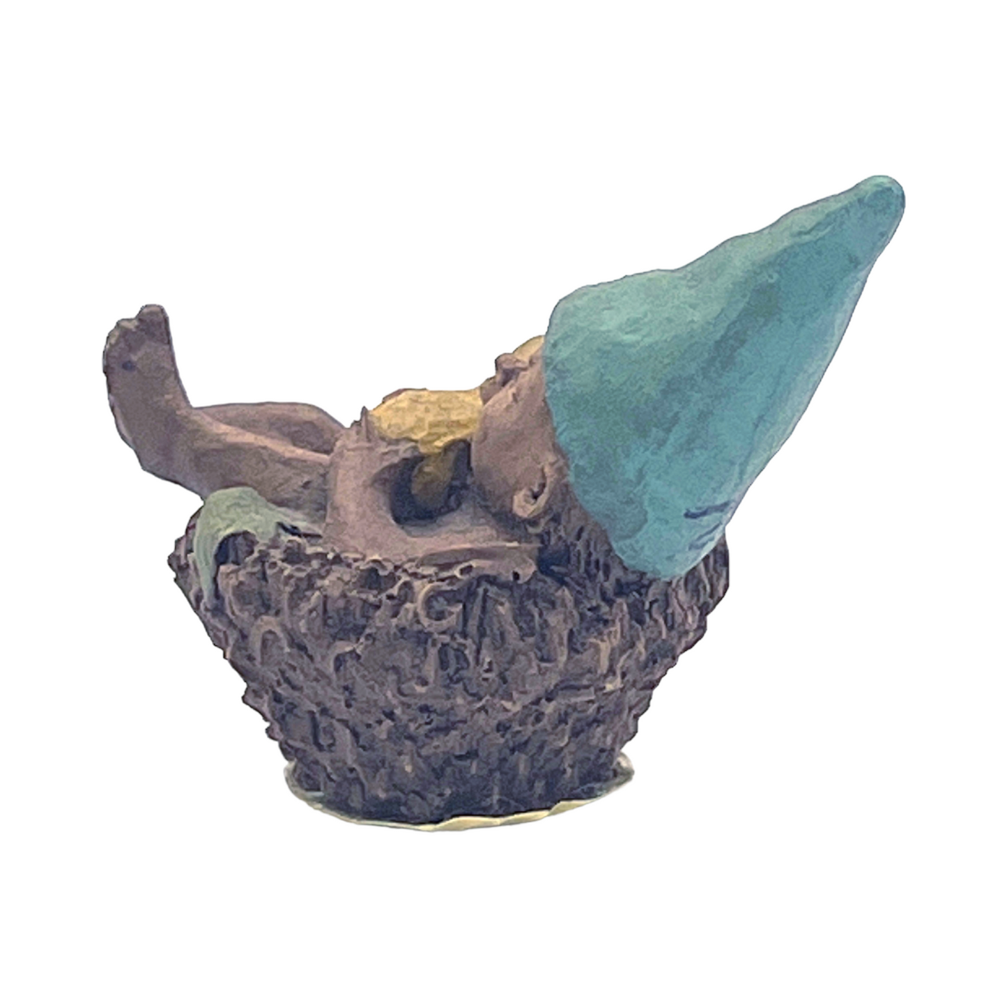 Tom Clark Gnome by Cairn Studios - Signed Boy In Nest - 2"