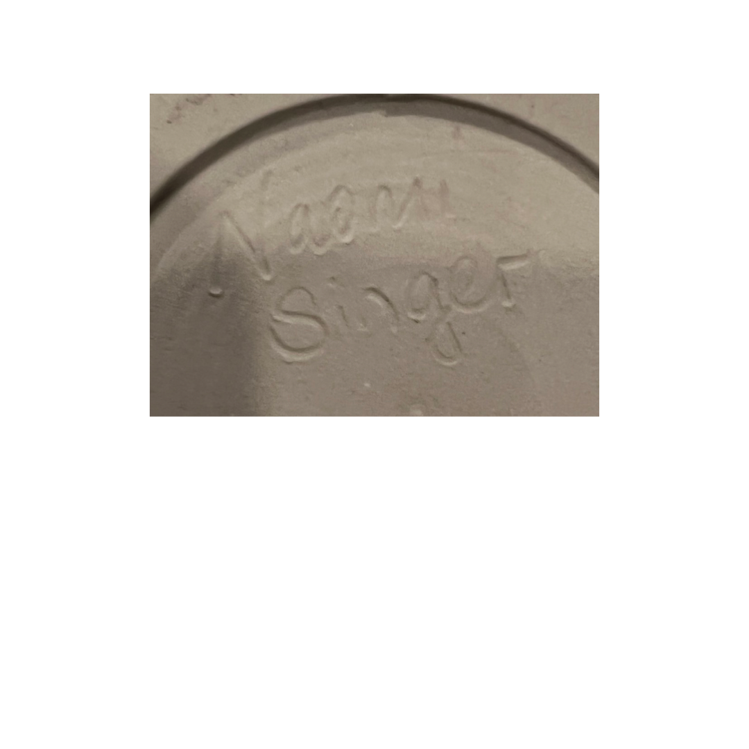 Naomi Singer - Signed Modern Geode/22k Gold Coffee Mug - 4.5"