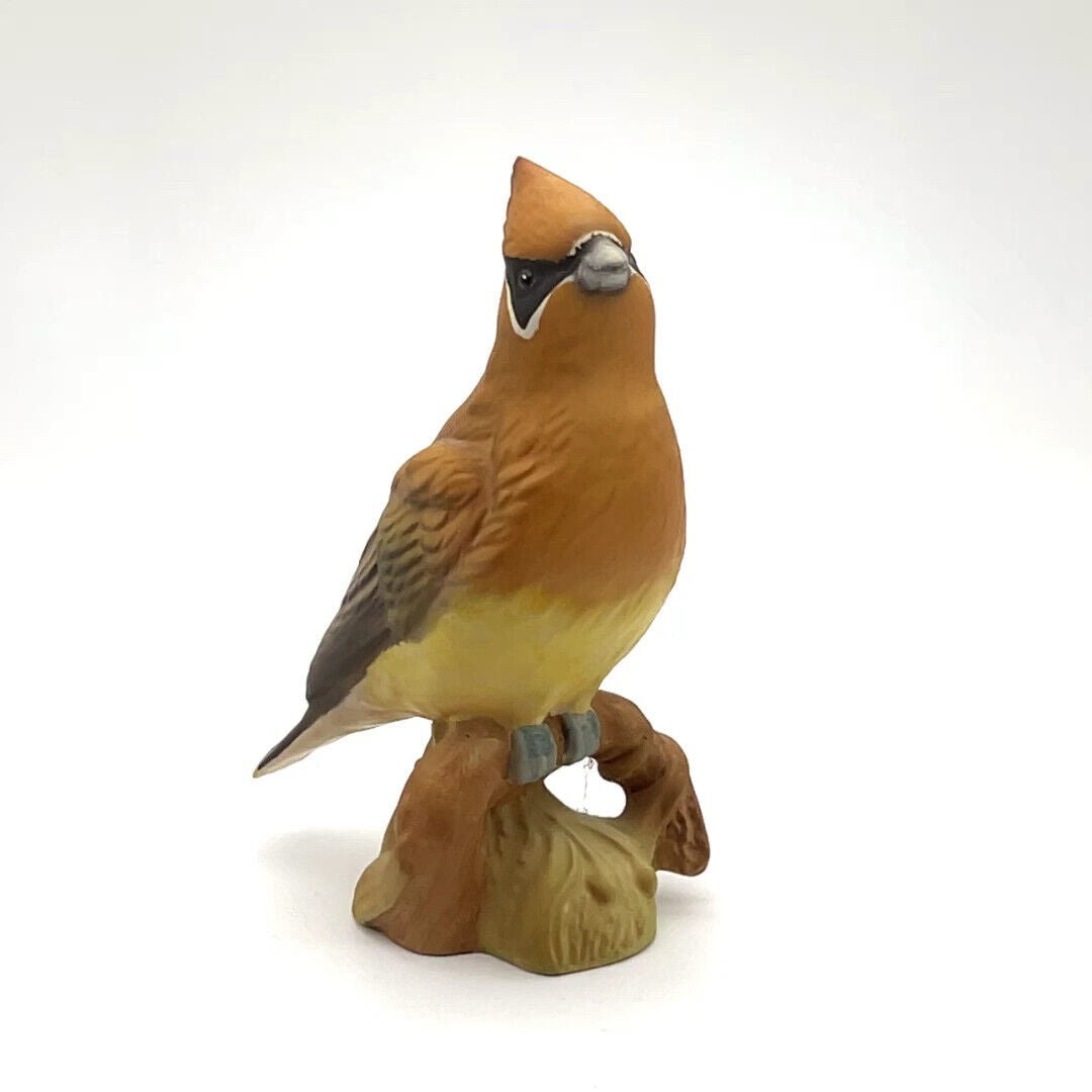 Beswick - Cedar Waxwing On A Branch - 5"
