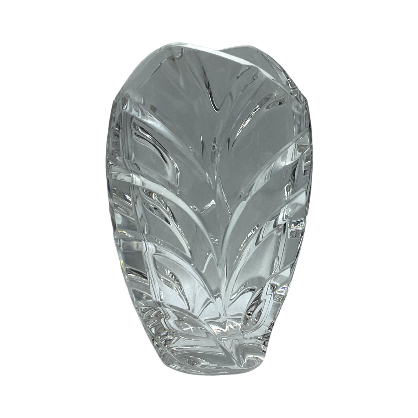 Waterford Crystal - Marquis Palma Pattern Vase - 7"