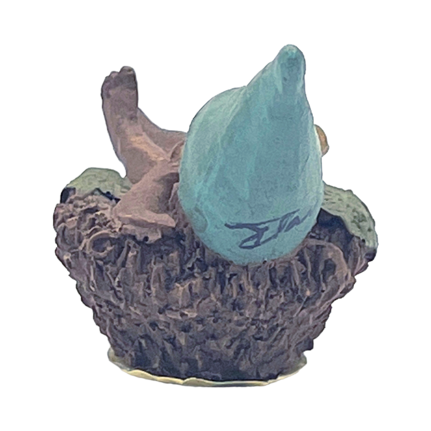 Tom Clark Gnome by Cairn Studios - Signed Boy In Nest - 2"
