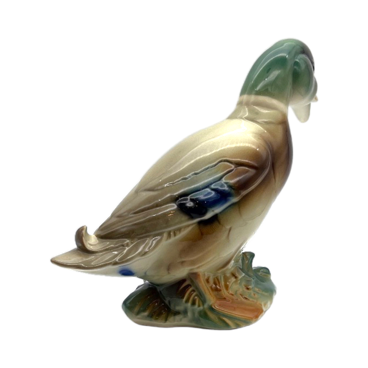 Royal Copley - Mallard Duck Figurine - Vintage - 9"