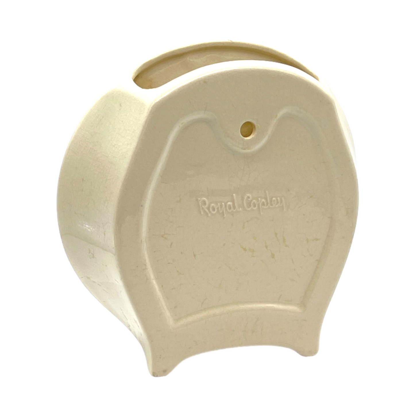 Royal Copley - Double Handle Vase - Vintage -7"