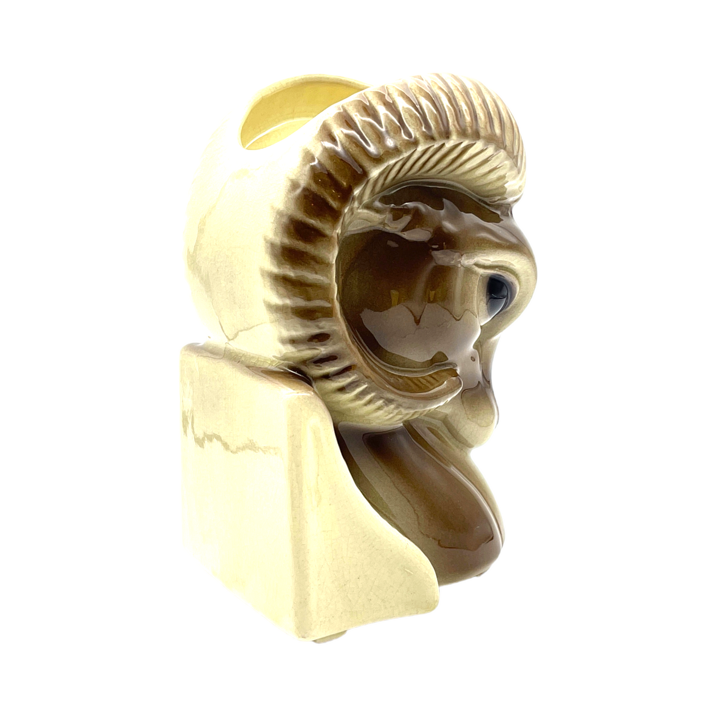 Royal Copley - Ram Head Planter - Vintage - 6.5"