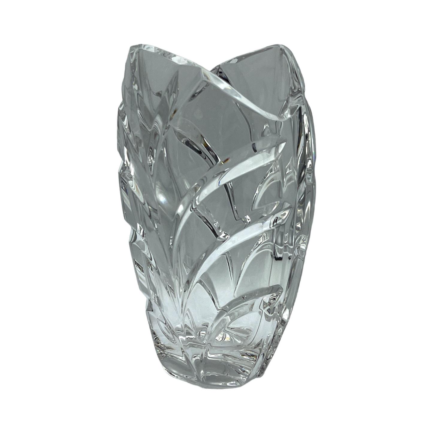 Waterford Crystal - Marquis Palma Pattern Vase - 7"