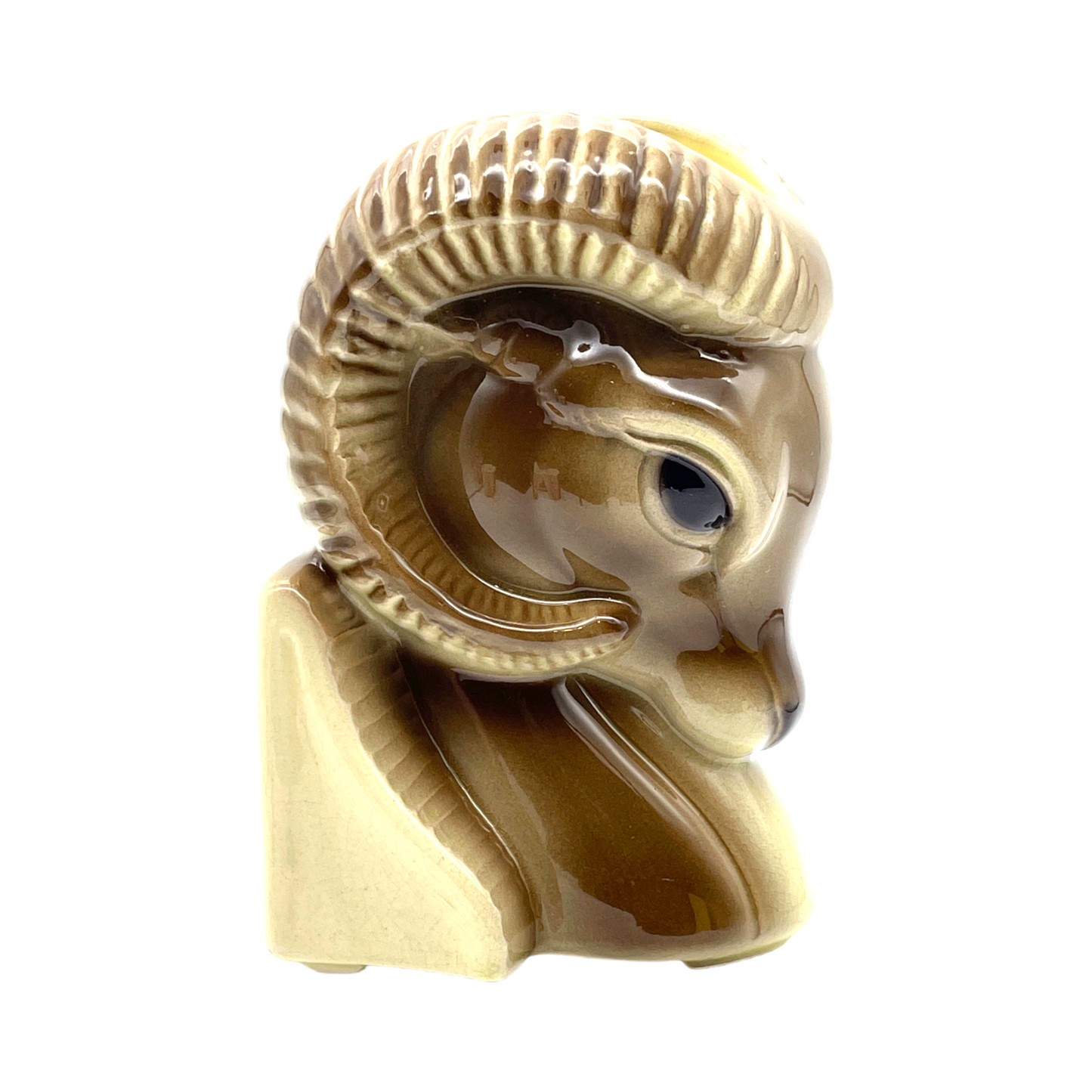 Royal Copley - Ram Head Planter - Vintage - 6.5"