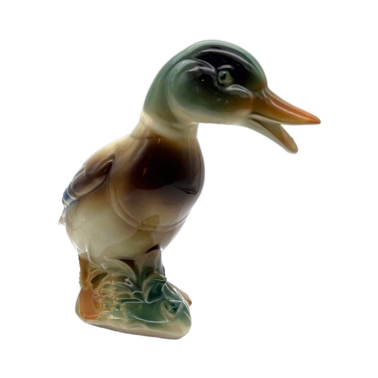 Royal Copley - Mallard Duck Figurine - Vintage - 9"