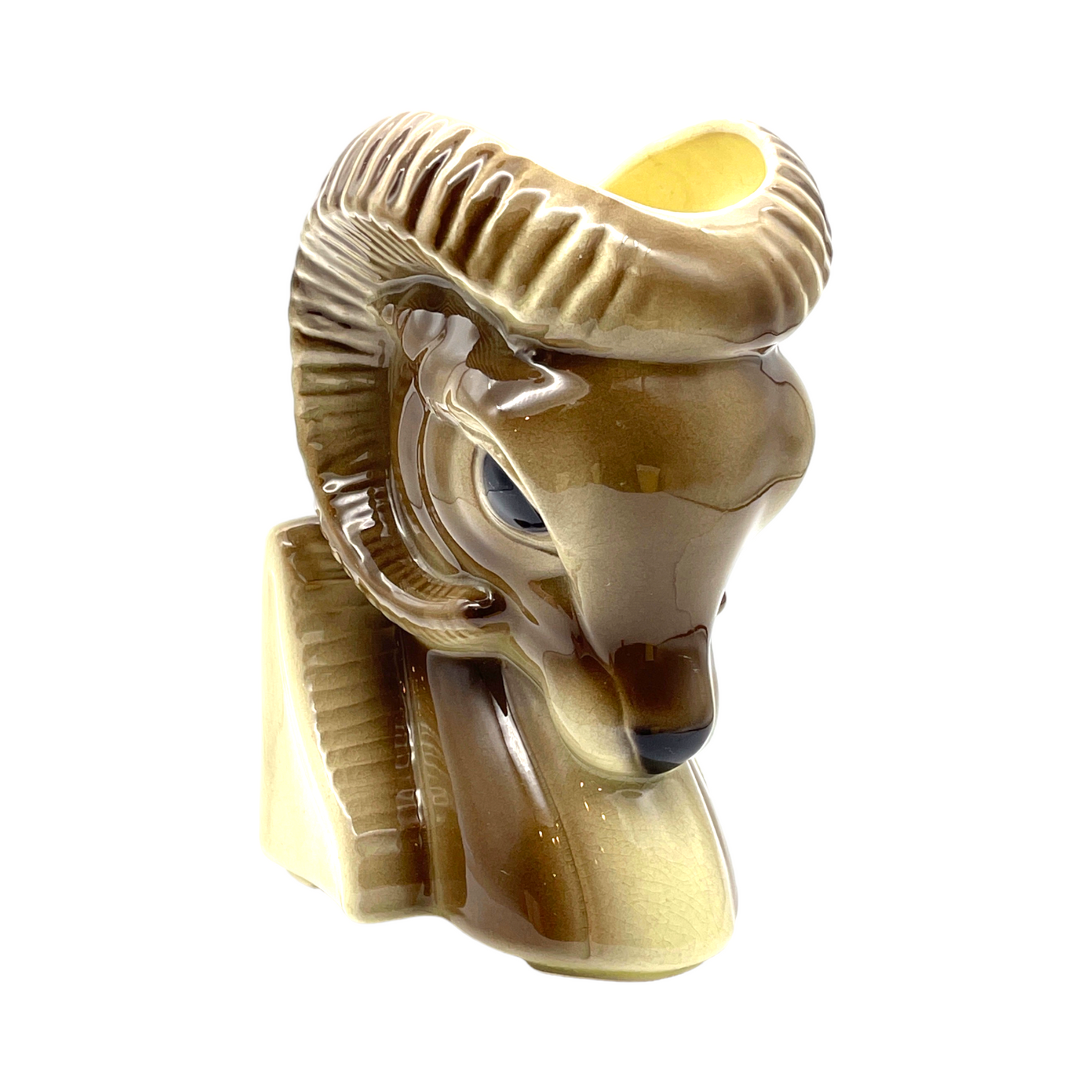 Royal Copley - Ram Head Planter - Vintage - 6.5"