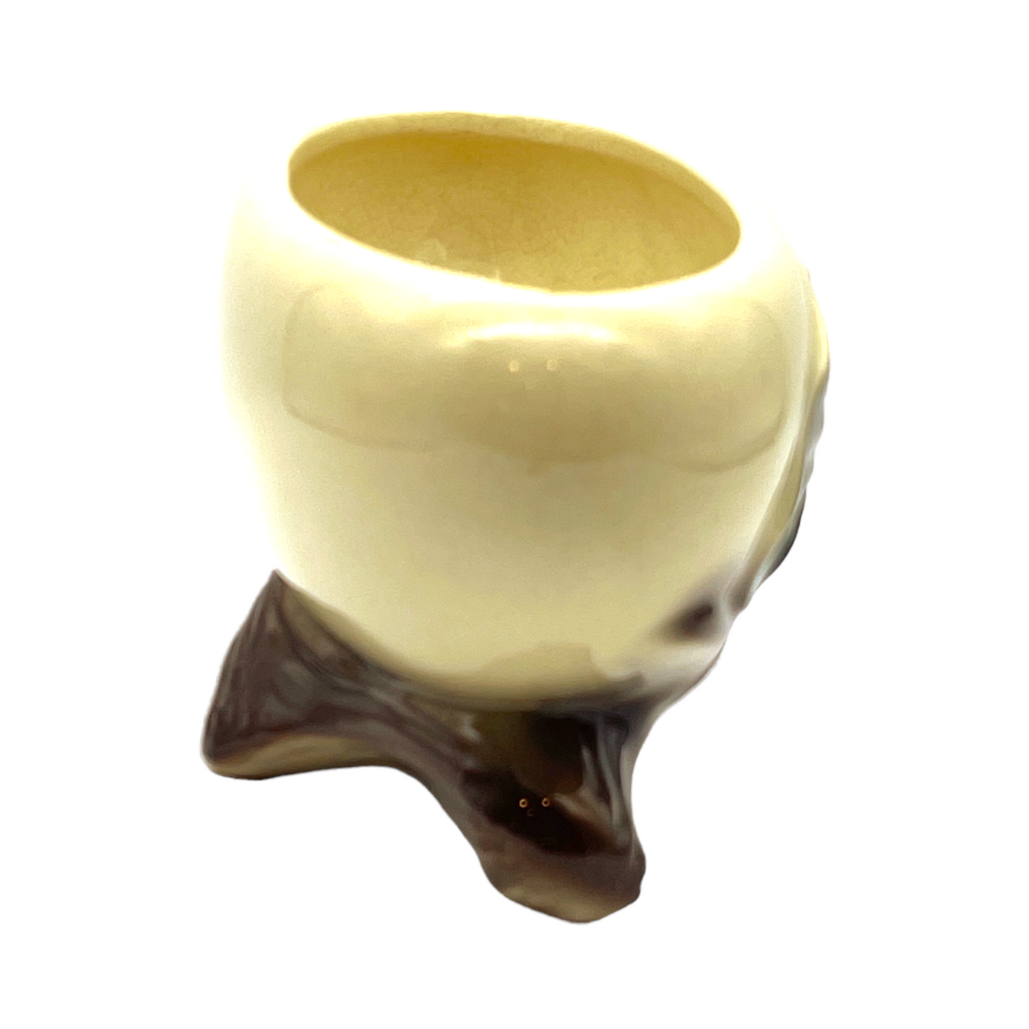 Royal Copley - Philodendron Footed Planter - Vintage - 4" x 8"