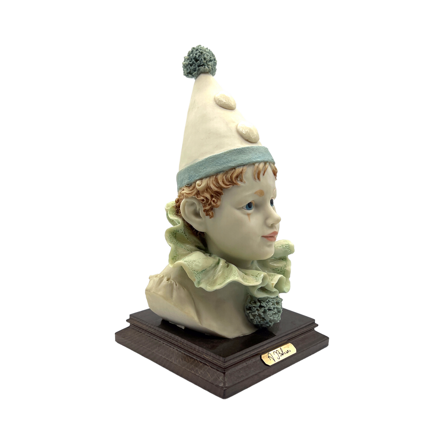 A Belcari - Clown Bust - Signed - Large