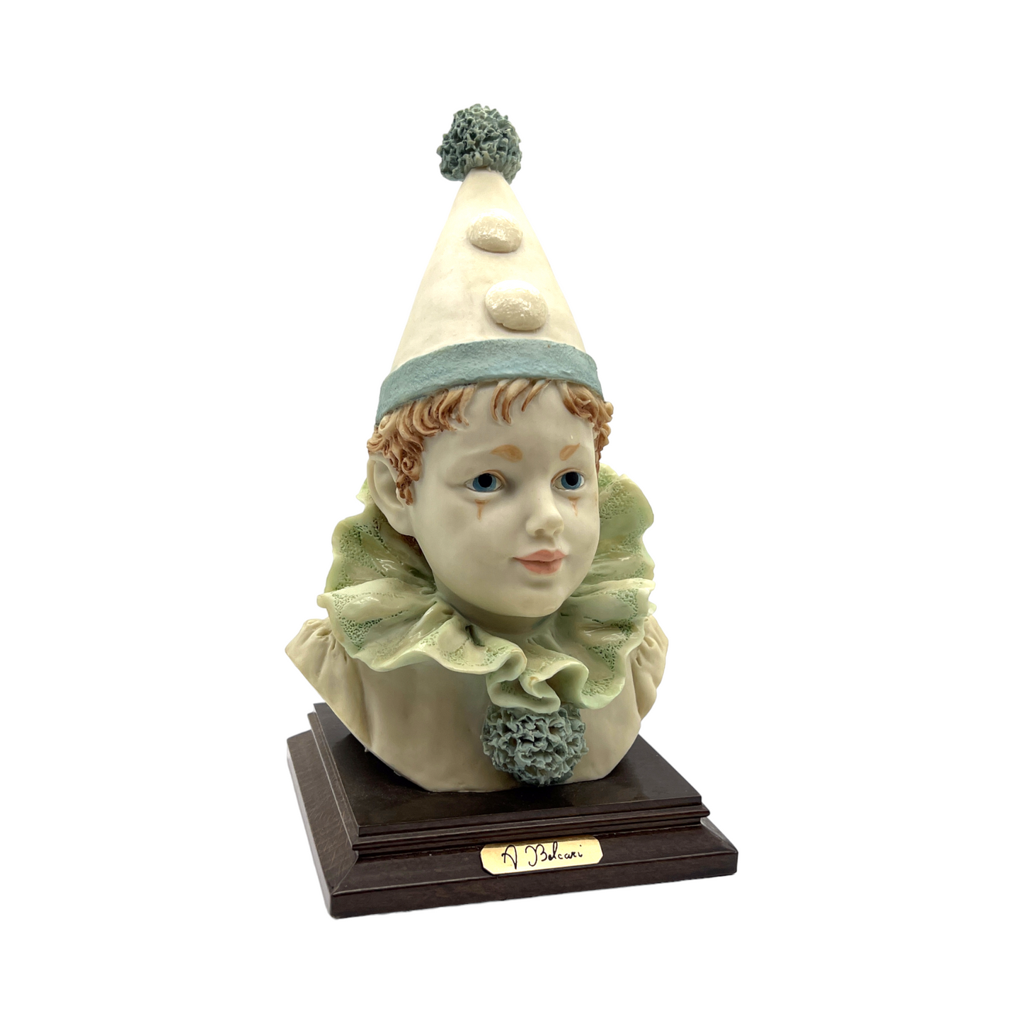A Belcari - Clown Bust - Signed - Large