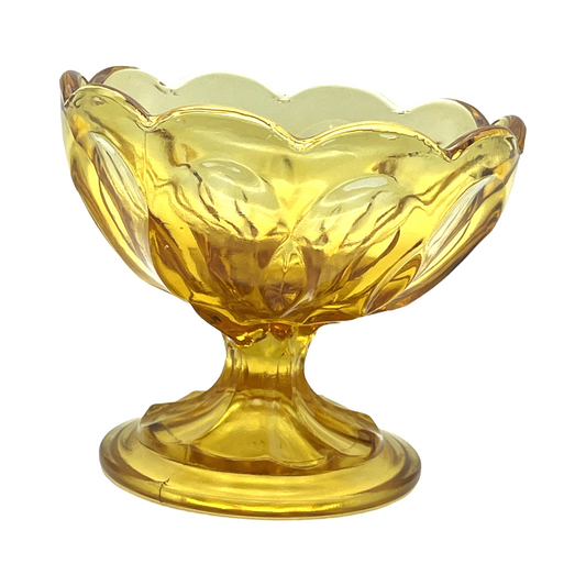 Anchor Hocking - Fairfield Amber Compote - 3.75"