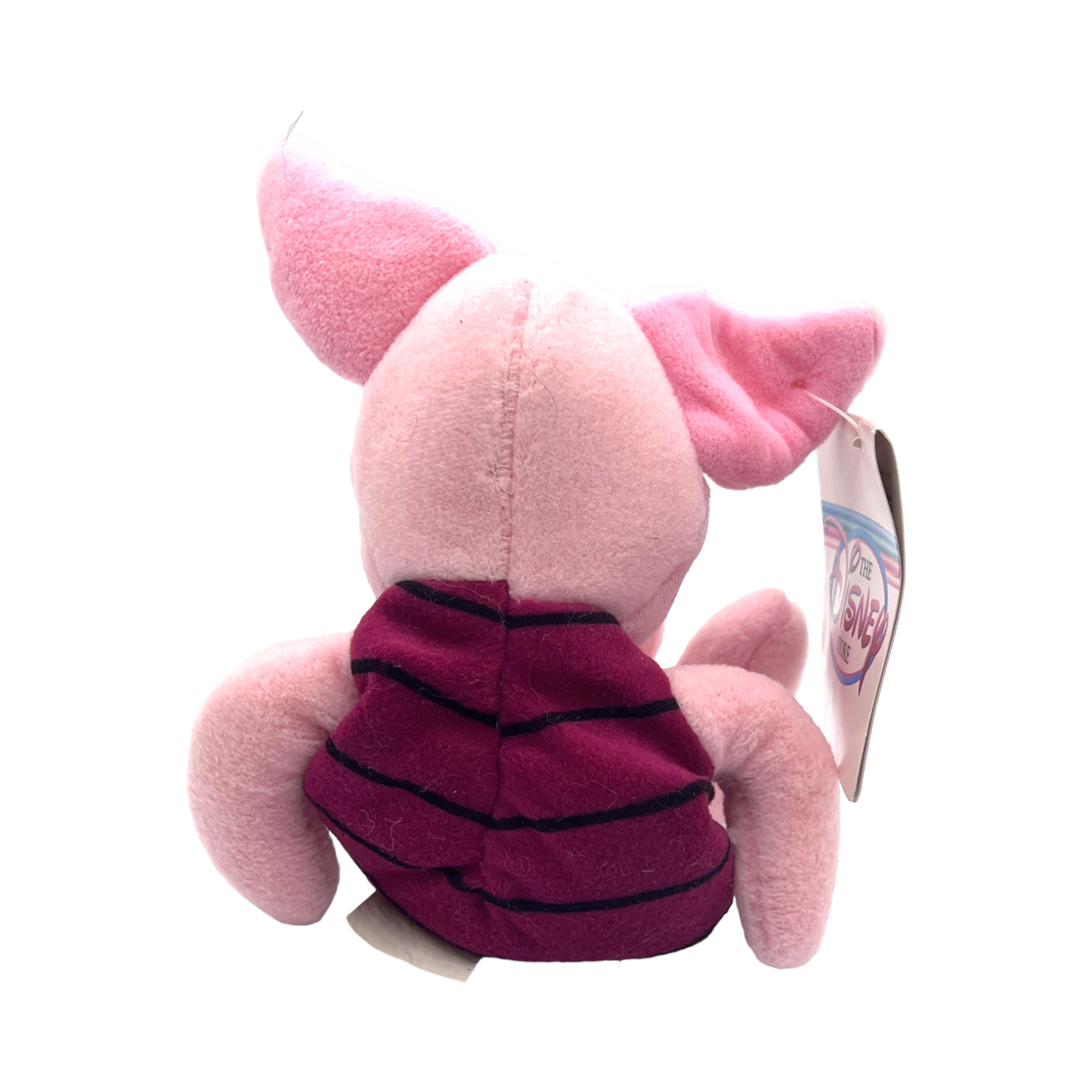 Disney Store - Mini Bean Bag Piglet - 8" - Vintage - With Tag