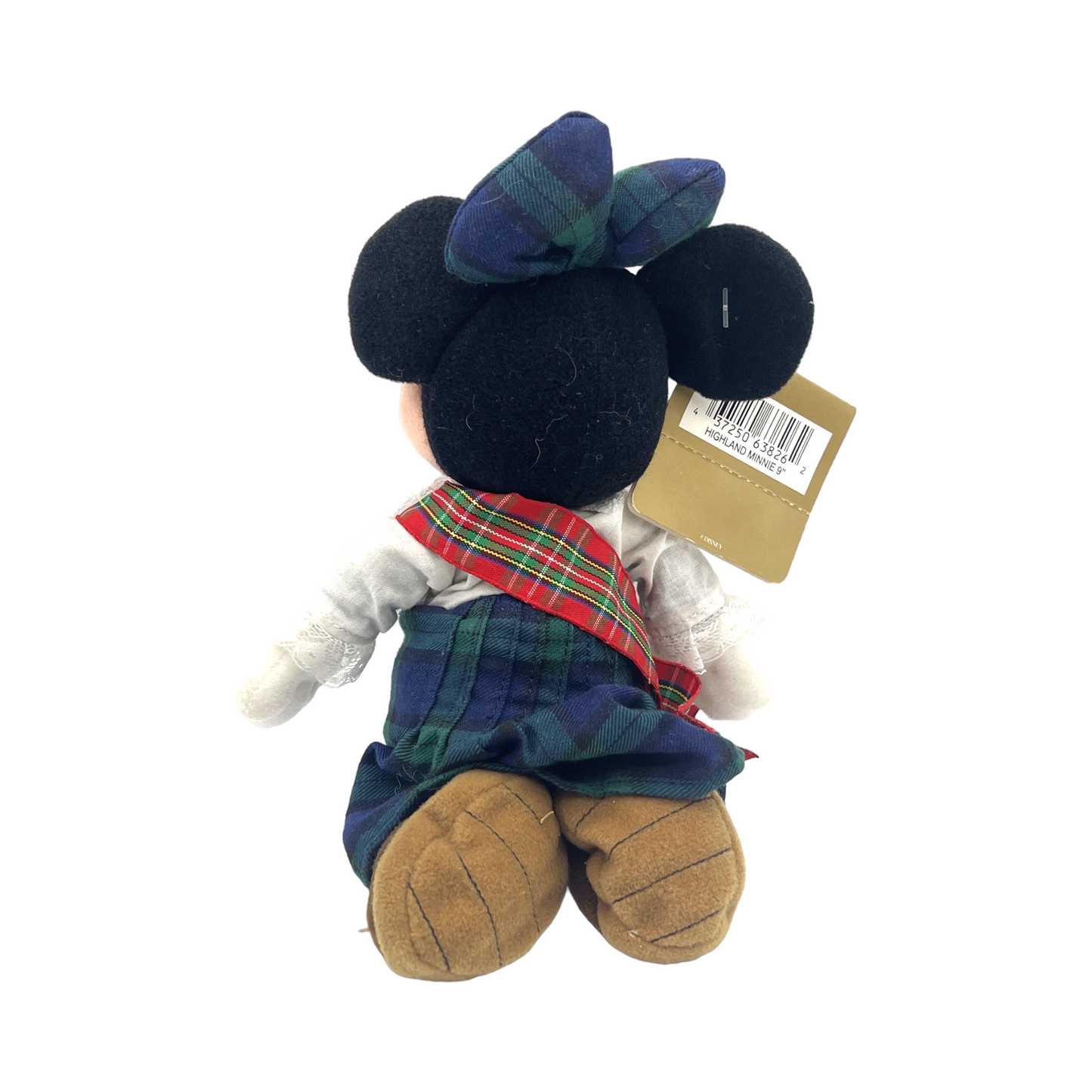 Disney Store - Highland Minnie - With Tag - 9" - Vintage