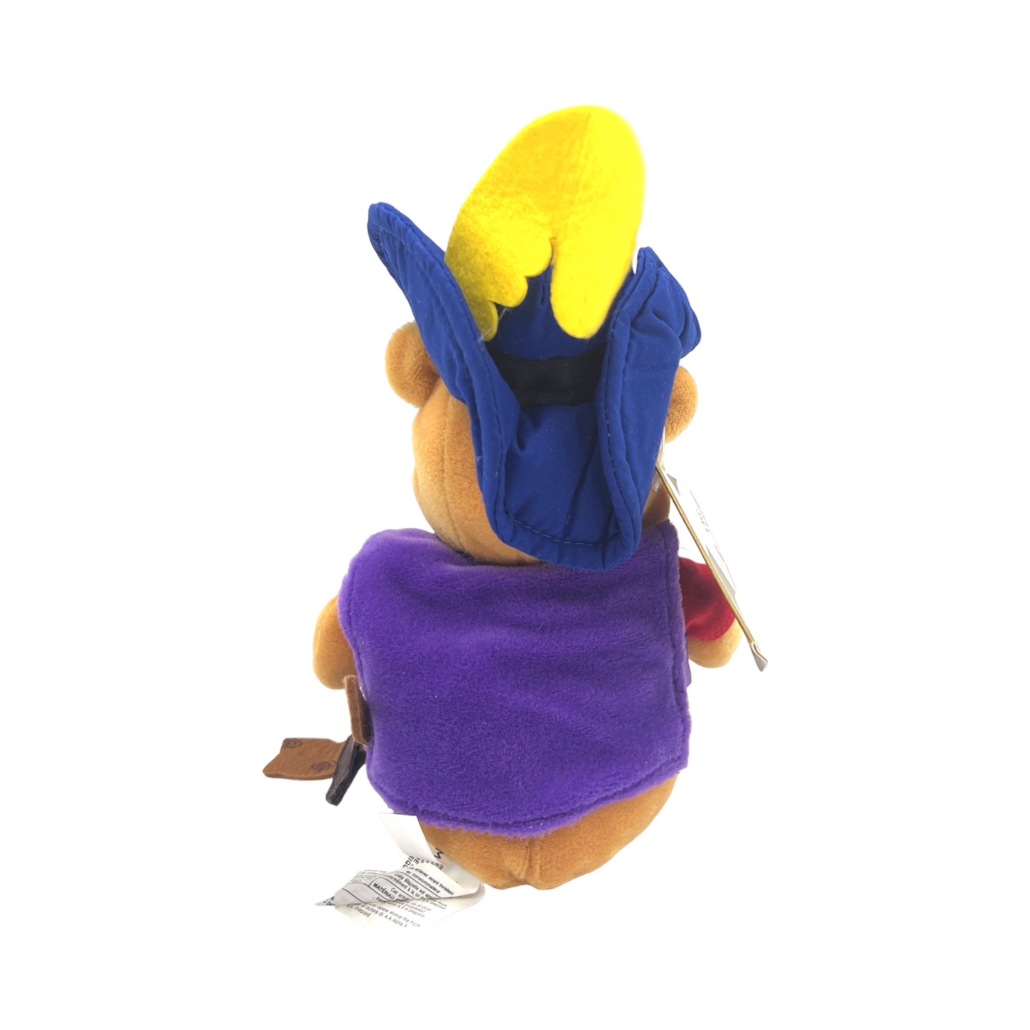 Disney Store - Mini Bean Bag Musketeer Pooh - 8" - Vintage - With Tag