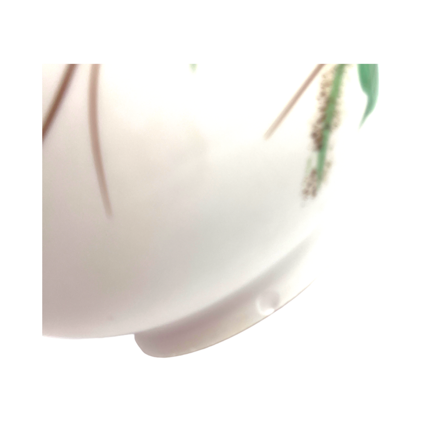 Fenton Art Glass Shades On LG Write Peachblow Lamp - 20"