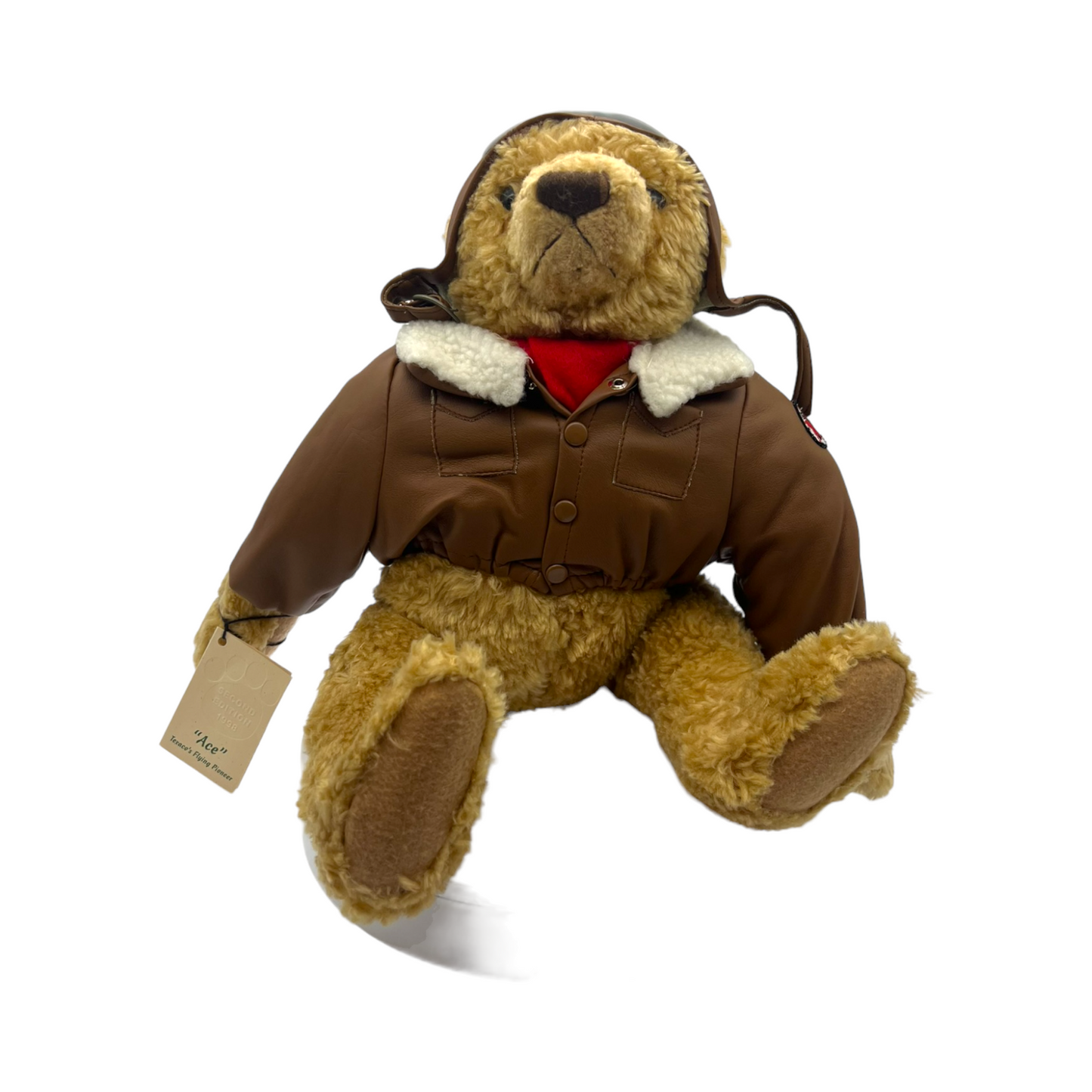 Texaco - 1998 - Flying Pioneer Ace Teddy Bear - 17"