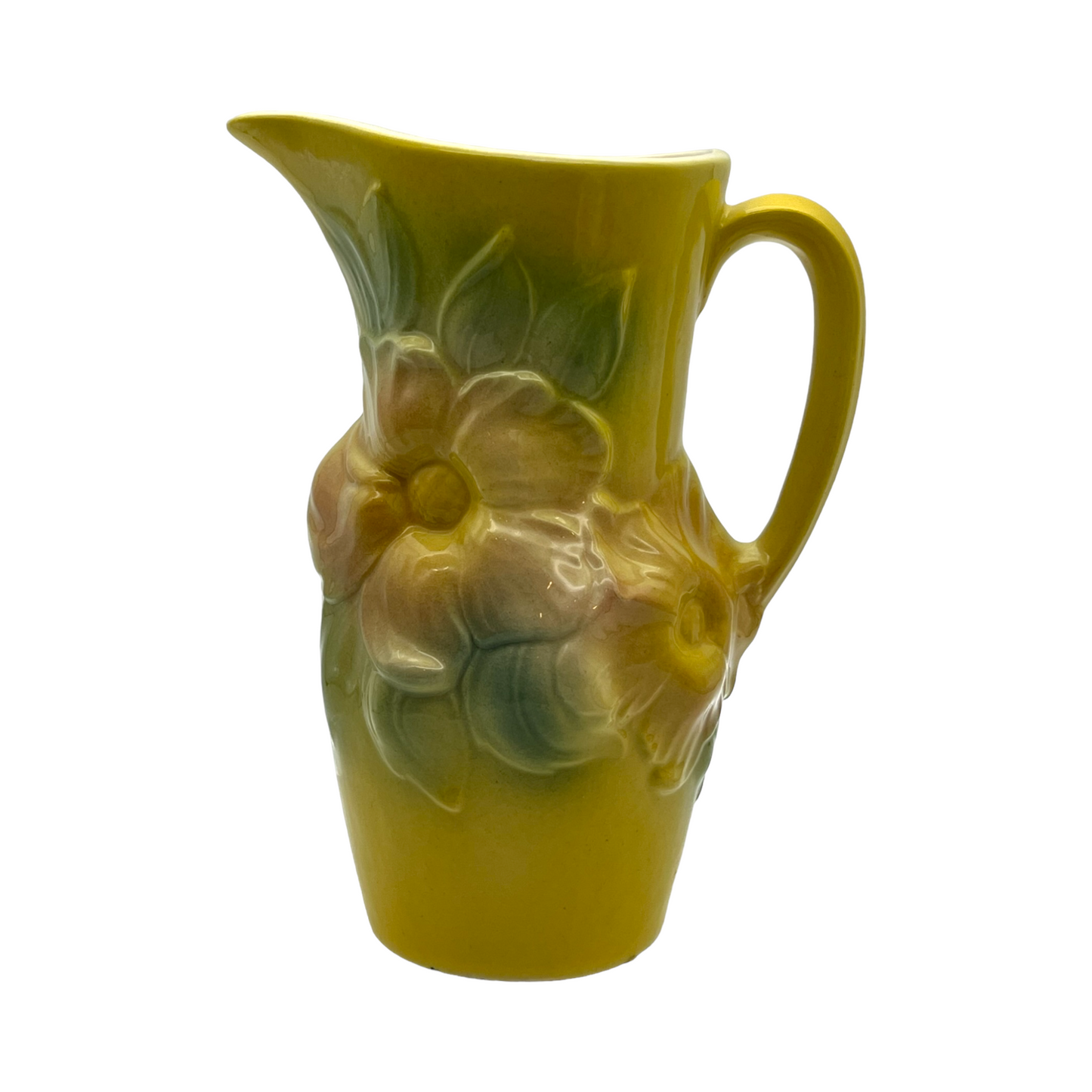 Royal Copley - Floral Beauty Pitcher - Vintage - 8"